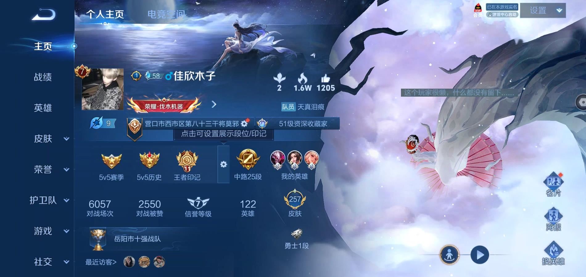 WZQM3163303王者荣耀账号详情图2 WZQM3163303王者荣耀账号详情图2