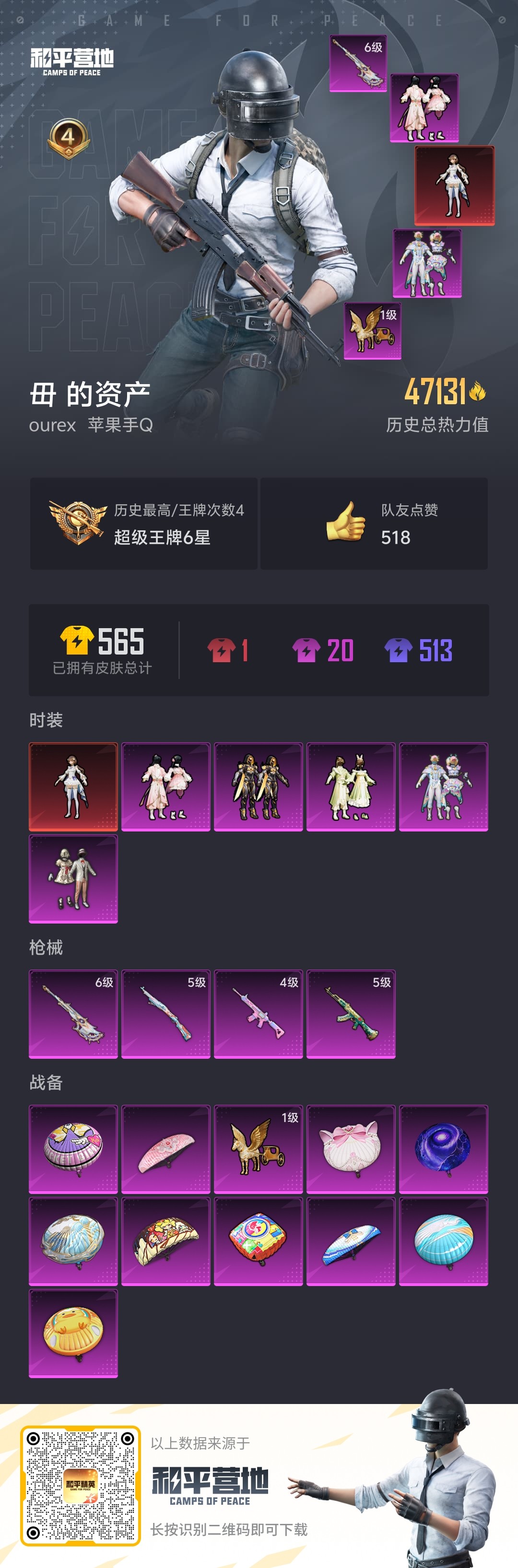 HPDN3261869和平精英账号详情图4 HPDN3261869和平精英账号详情图4