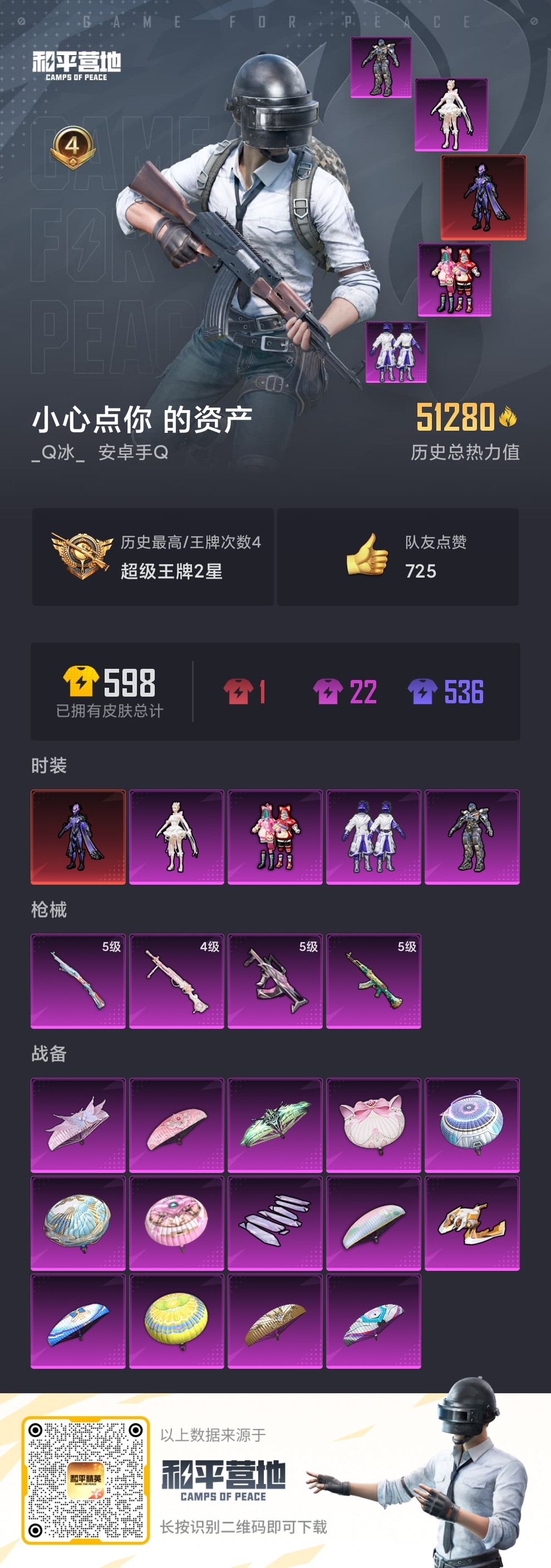 HPDN3261871和平精英账号详情图3 HPDN3261871和平精英账号详情图3