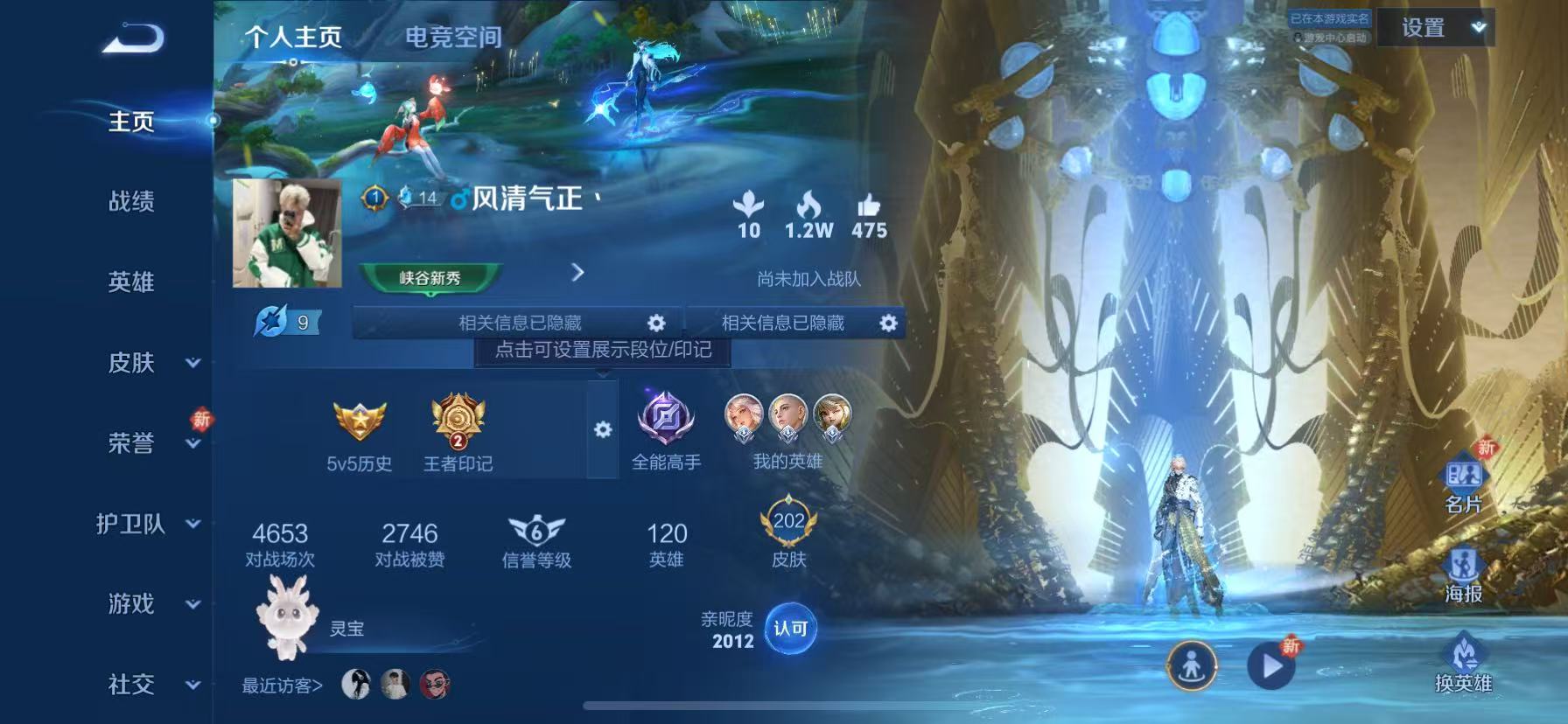 WZHJJ3217880王者荣耀账号详情图2