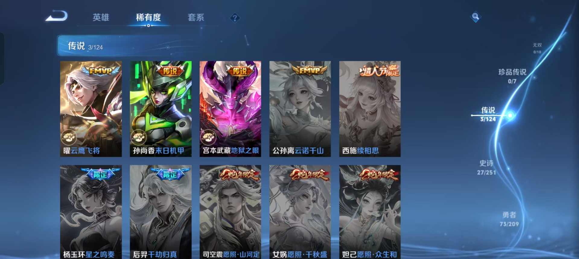 WZLX3164477王者荣耀账号详情图6
