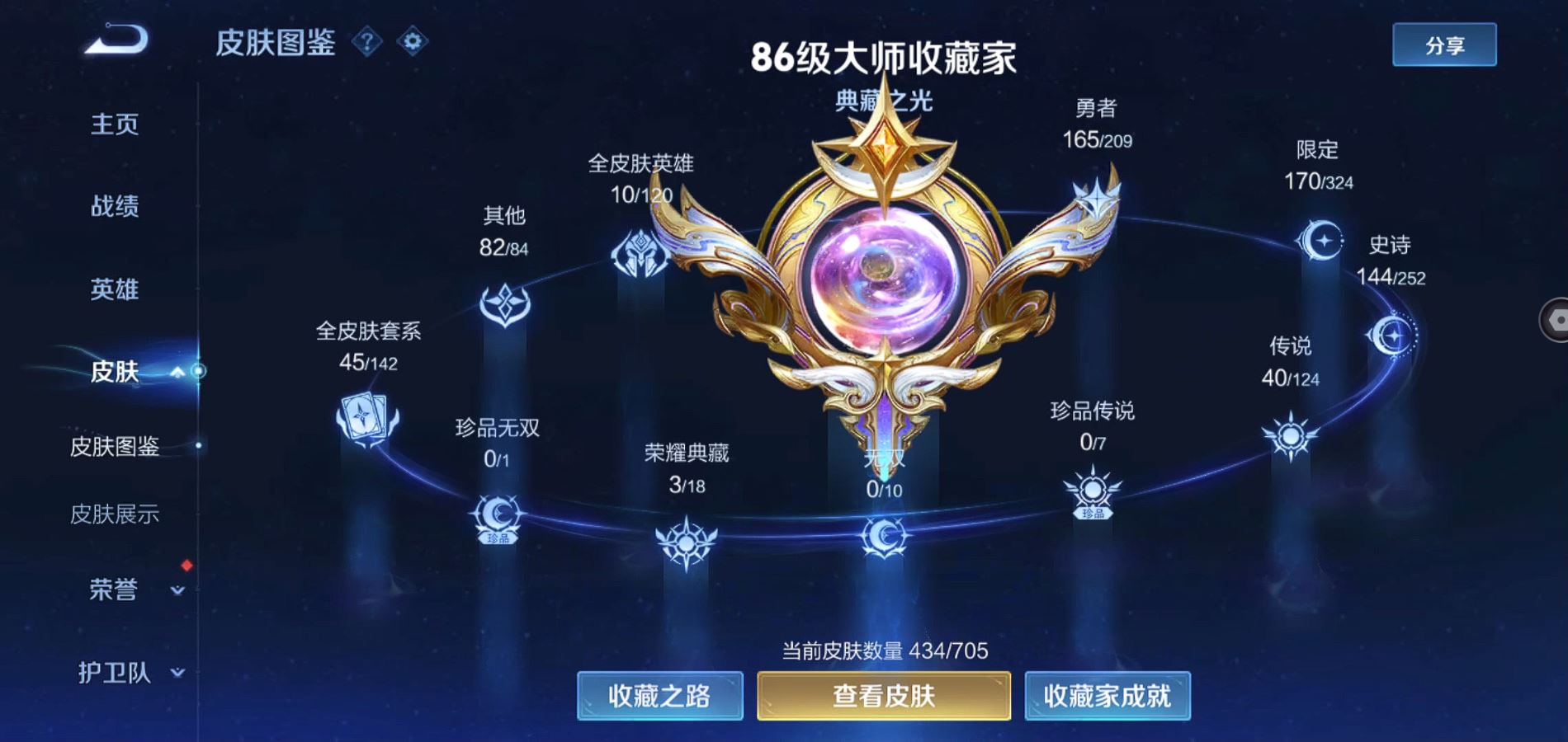 WZQM3164848王者荣耀账号详情图3 WZQM3164848王者荣耀账号详情图3