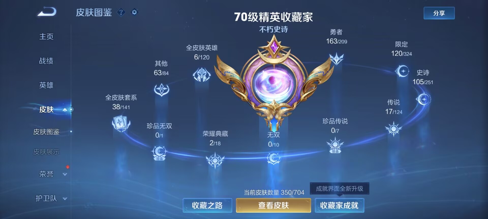 WZDN3165642王者荣耀账号详情图2 WZDN3165642王者荣耀账号详情图2