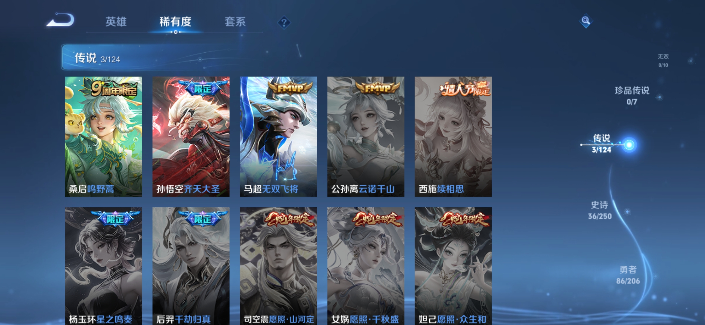 WZDN3165820王者荣耀账号详情图3