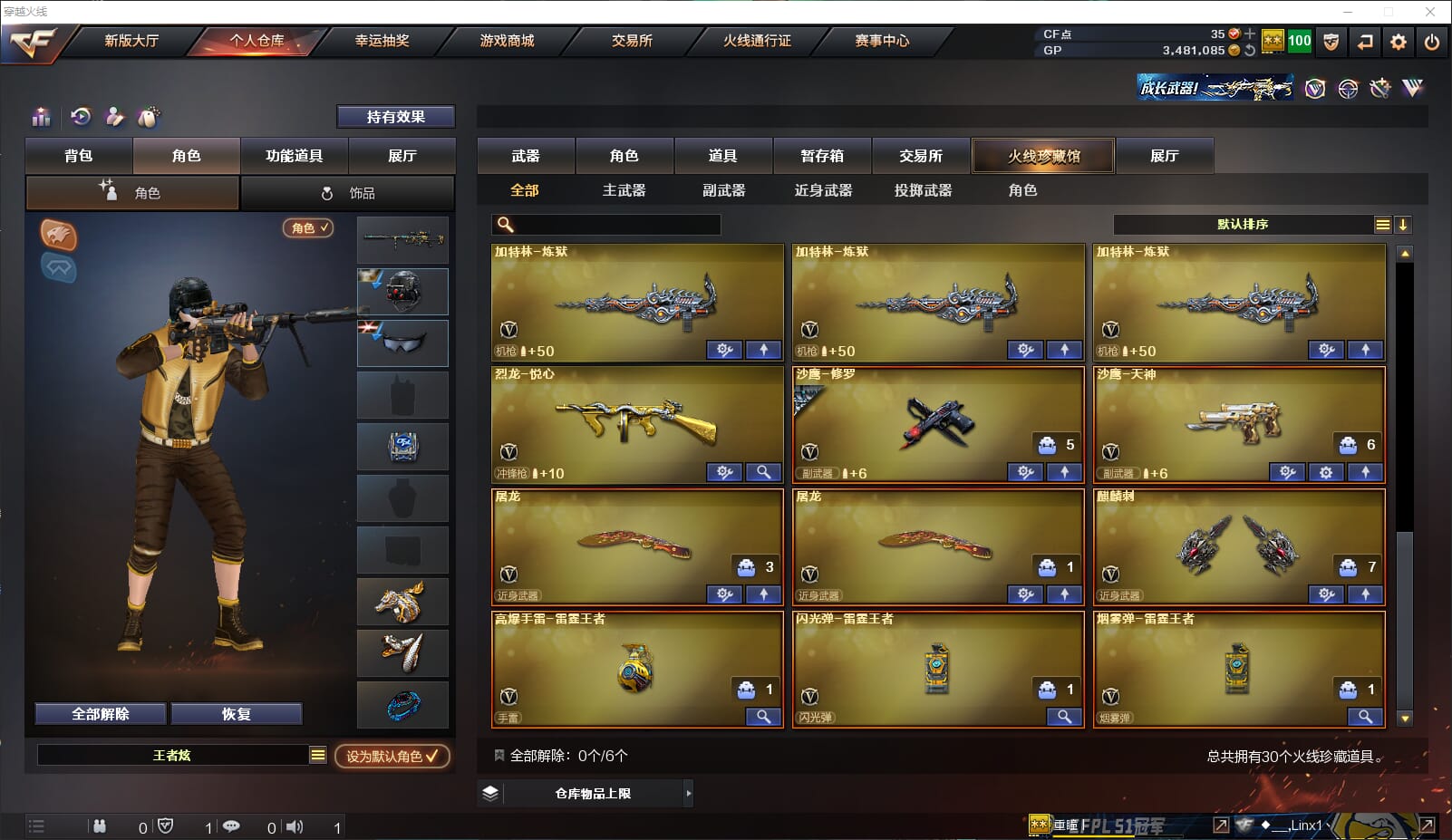 CFQM315060穿越火线账号详情图4 CFQM315060穿越火线账号详情图4