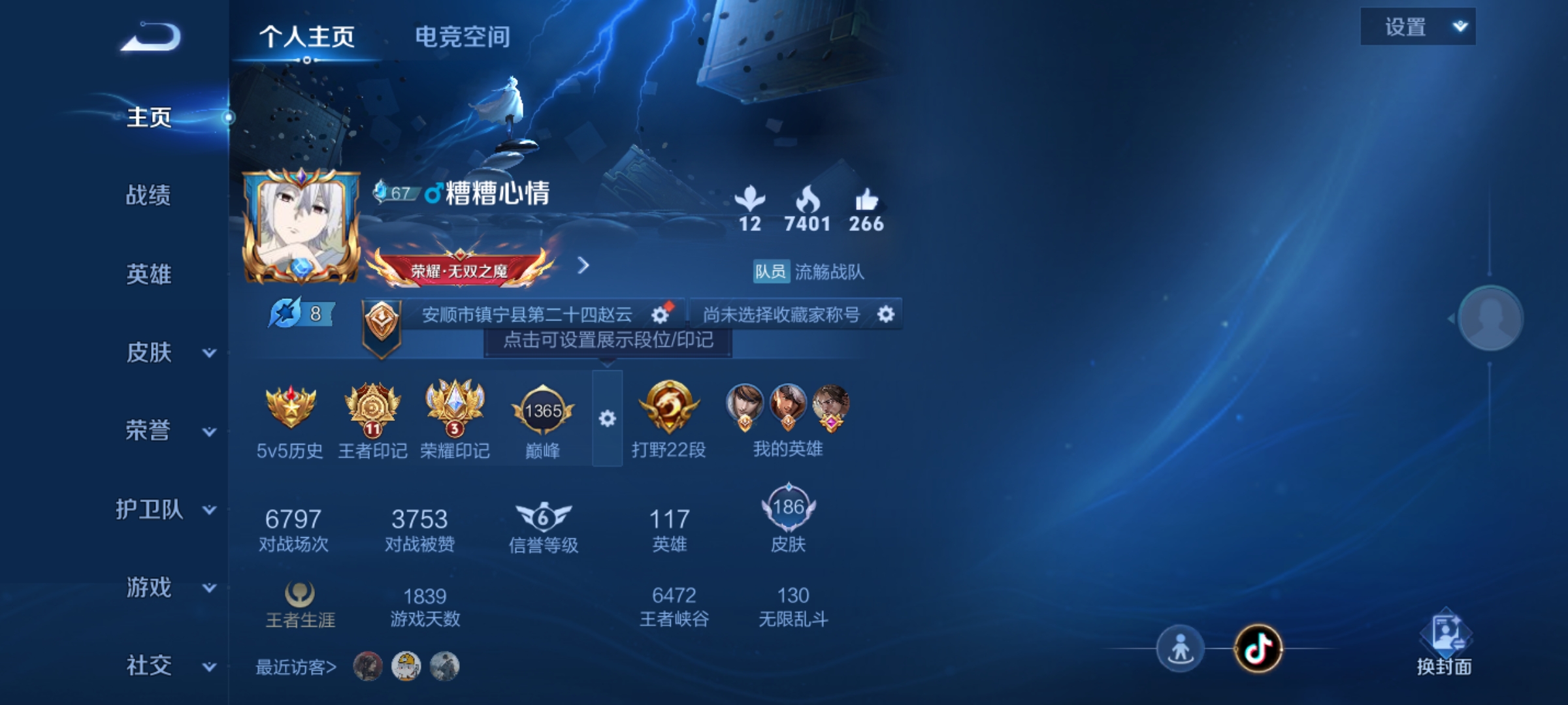 王者荣耀账号安卓QQ限,小将军,李逍遥,猴年限定,澜逐花归海,-可二次-117英雄-186皮肤-1典藏-22传说-55史