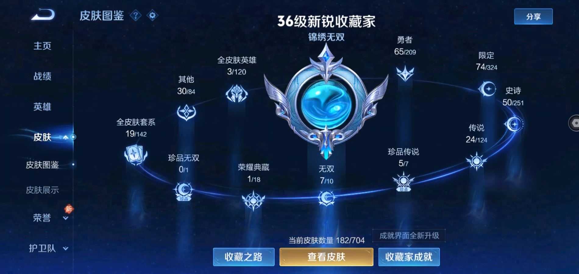 WZQM3168139王者荣耀账号详情图4 WZQM3168139王者荣耀账号详情图4