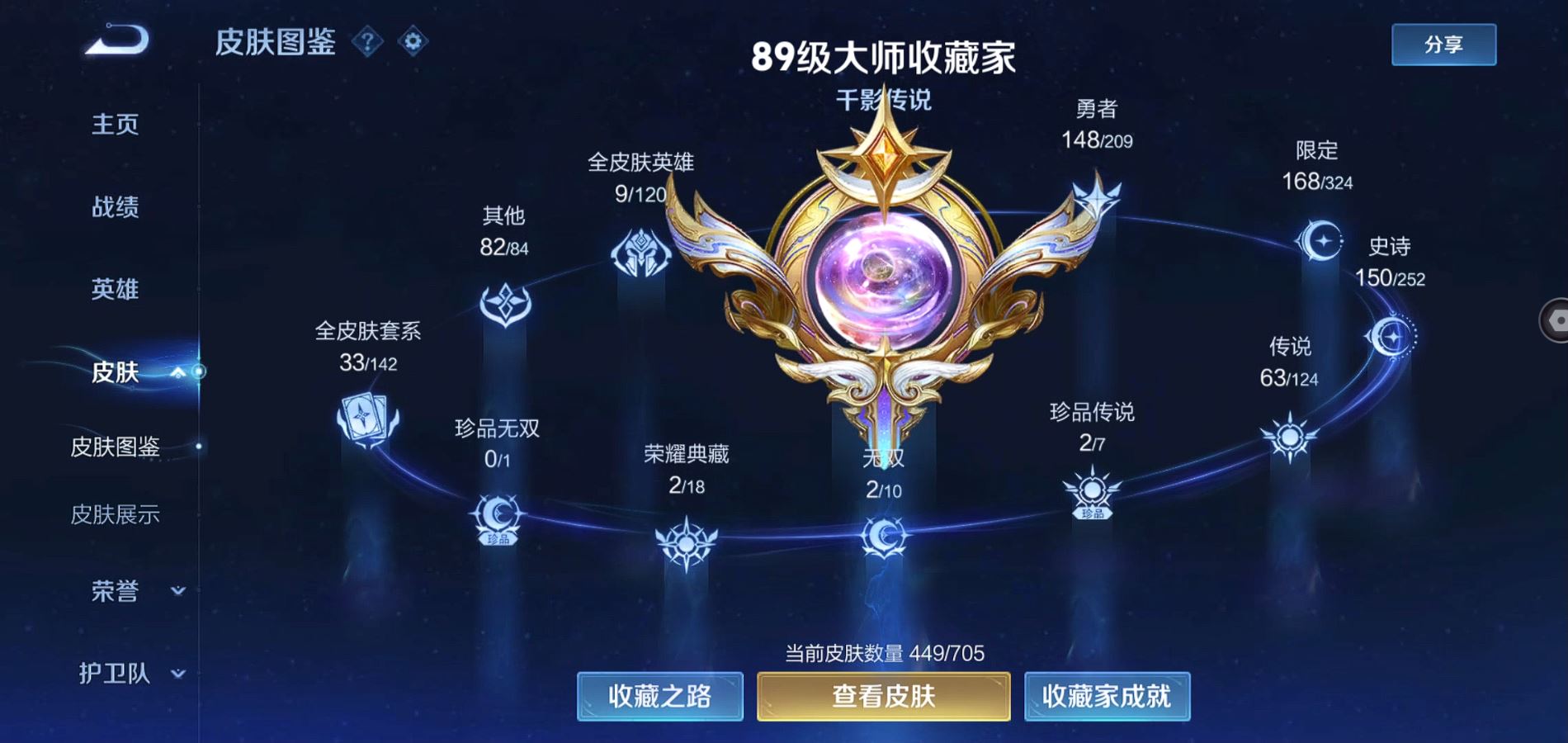 WZQM3168201王者荣耀账号详情图4 WZQM3168201王者荣耀账号详情图4
