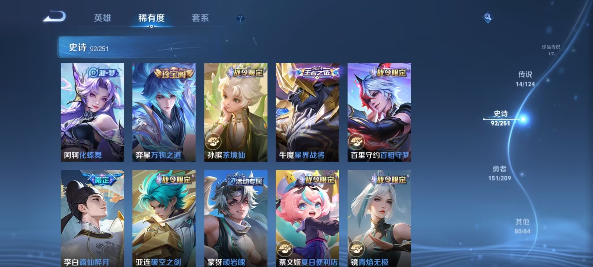 WZDN3166820王者荣耀账号详情图10