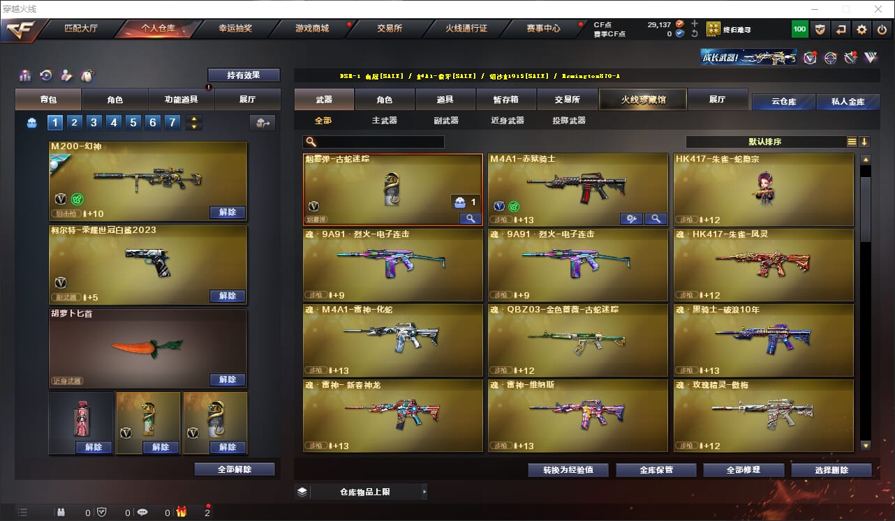 CFQM315882穿越火线账号详情图4 CFQM315882穿越火线账号详情图4