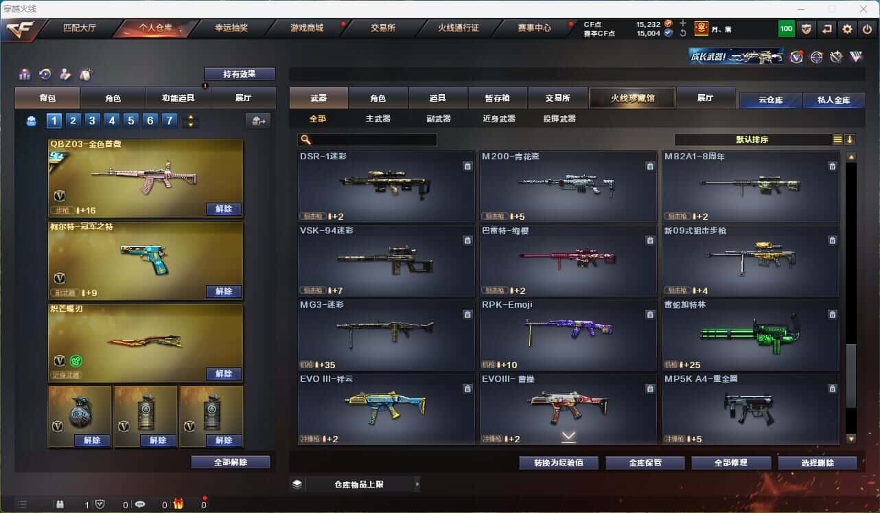 CFQM316002穿越火线账号详情图49