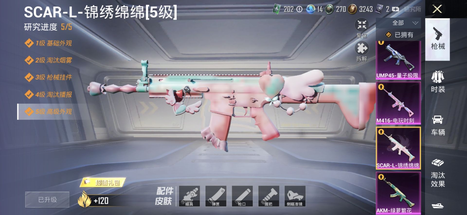 2004018--不可二次- 安卓Q-41444热力值 11王牌印记 历史超级王牌12星 AG战斗服 2P战斗服 深海小丑鱼 5满级枪 126套装 134枪皮 【1稀有】 AKM-缤纷海域 【1粉装
