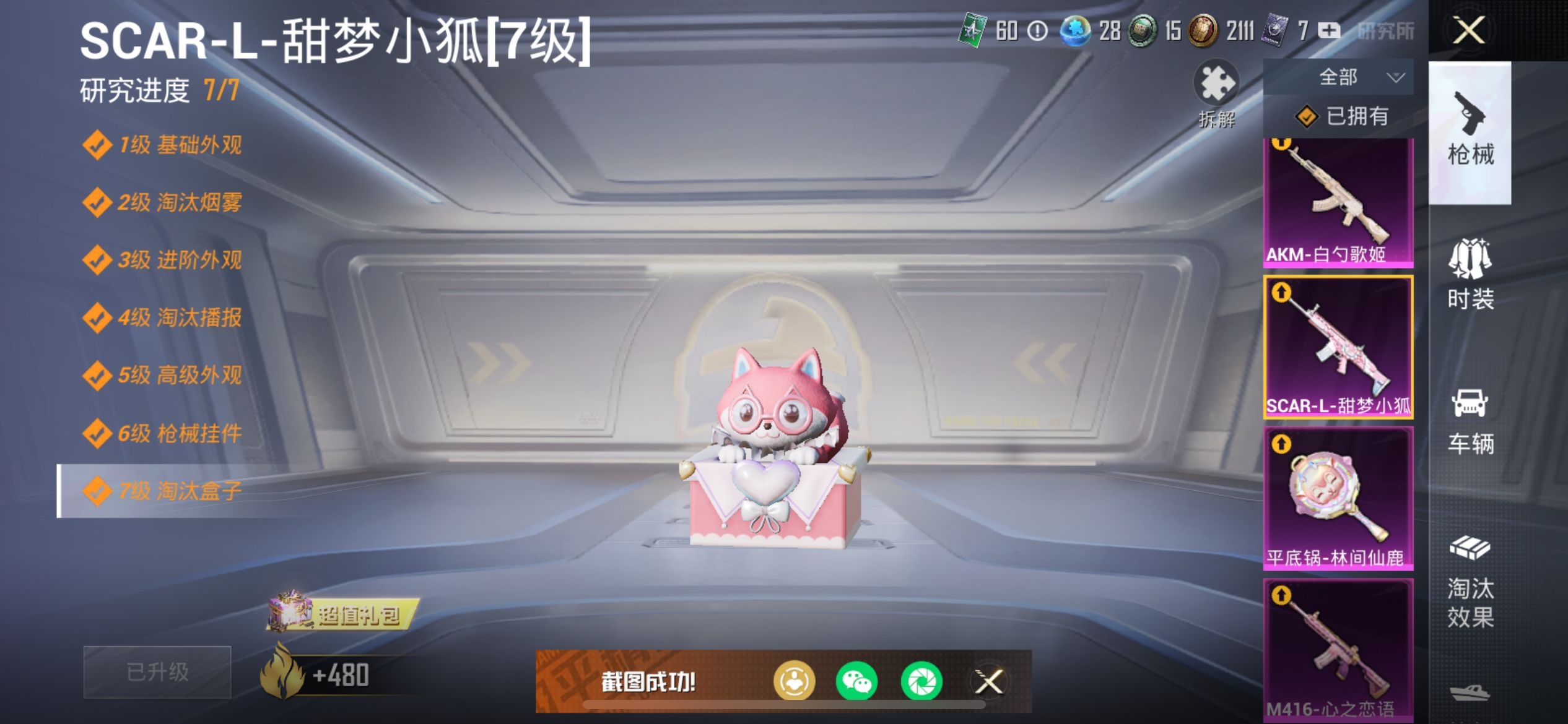 2004207--可二次-苹果V-60717热力值 7王牌印记 历史超级王牌14星 【极品女衣柜素材妹妹号 1红装 欧若拉（2级） 雪国幻梦 梦幻火箭 三姐妹 甜梦小狐 小番茄 小叽 白勺 小可 猪