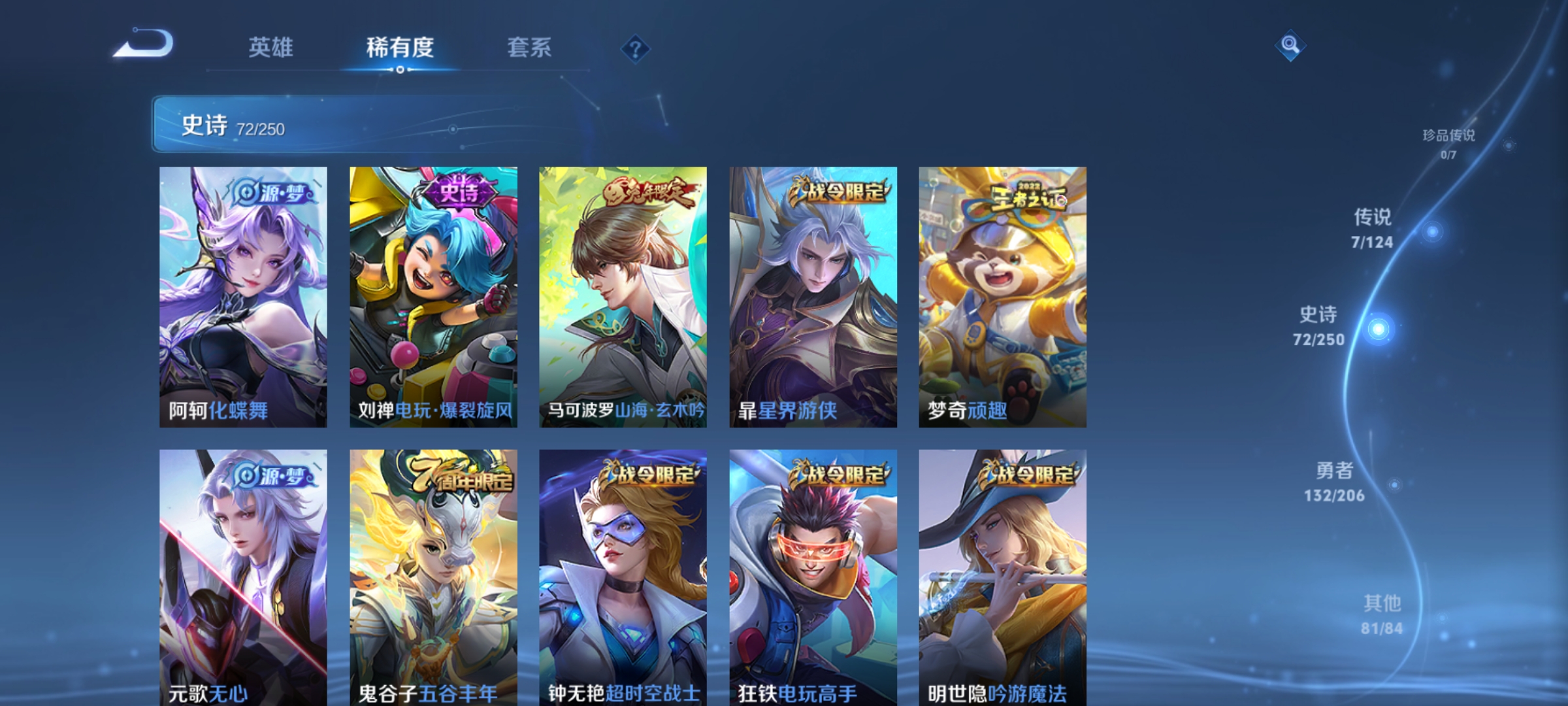 WZDN3170313王者荣耀账号详情图4