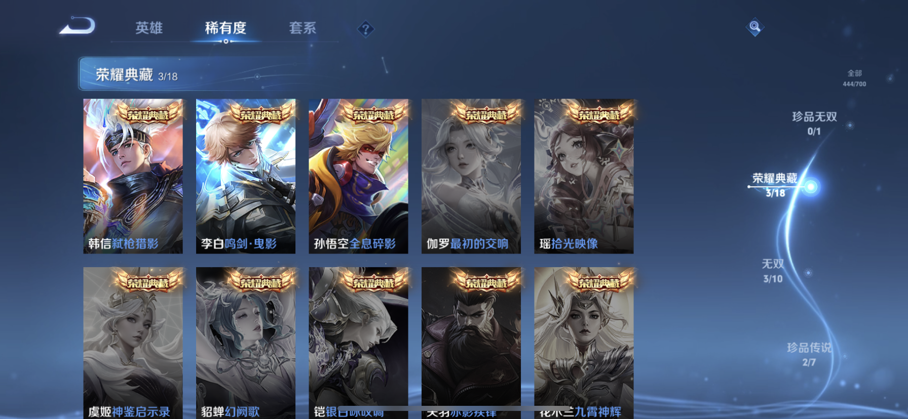 WZDN3170305王者荣耀账号详情图4 WZDN3170305王者荣耀账号详情图4