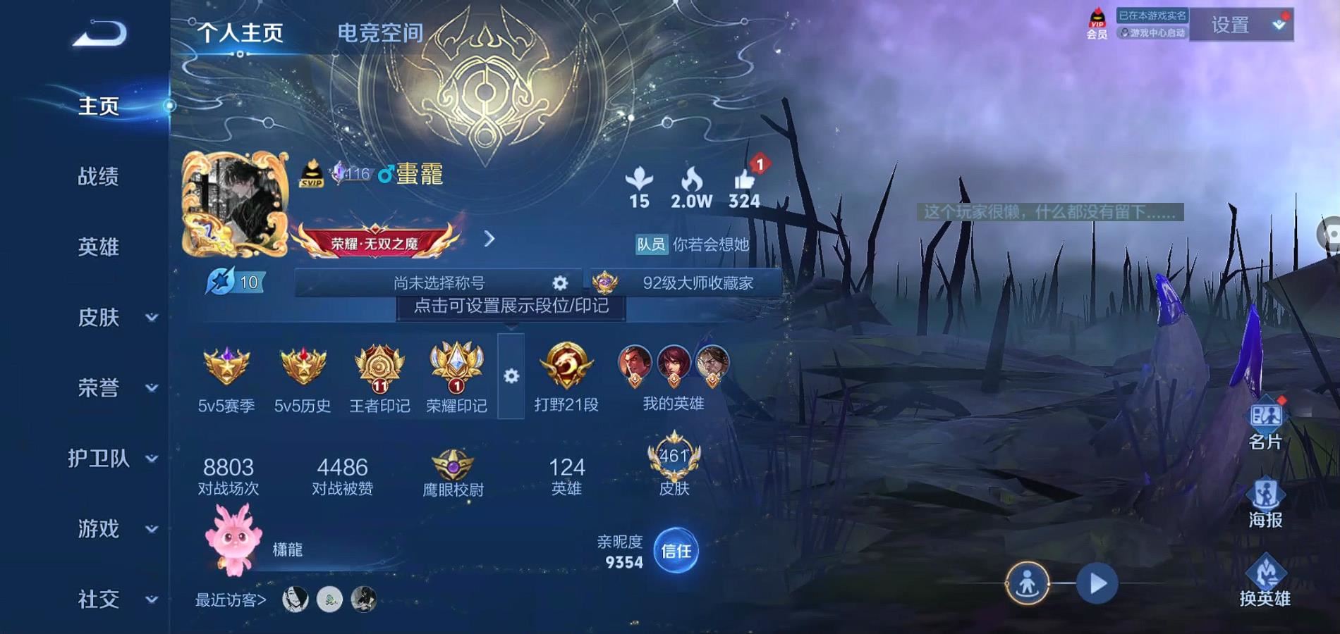 WZQM3170761王者荣耀账号详情图3 WZQM3170761王者荣耀账号详情图3