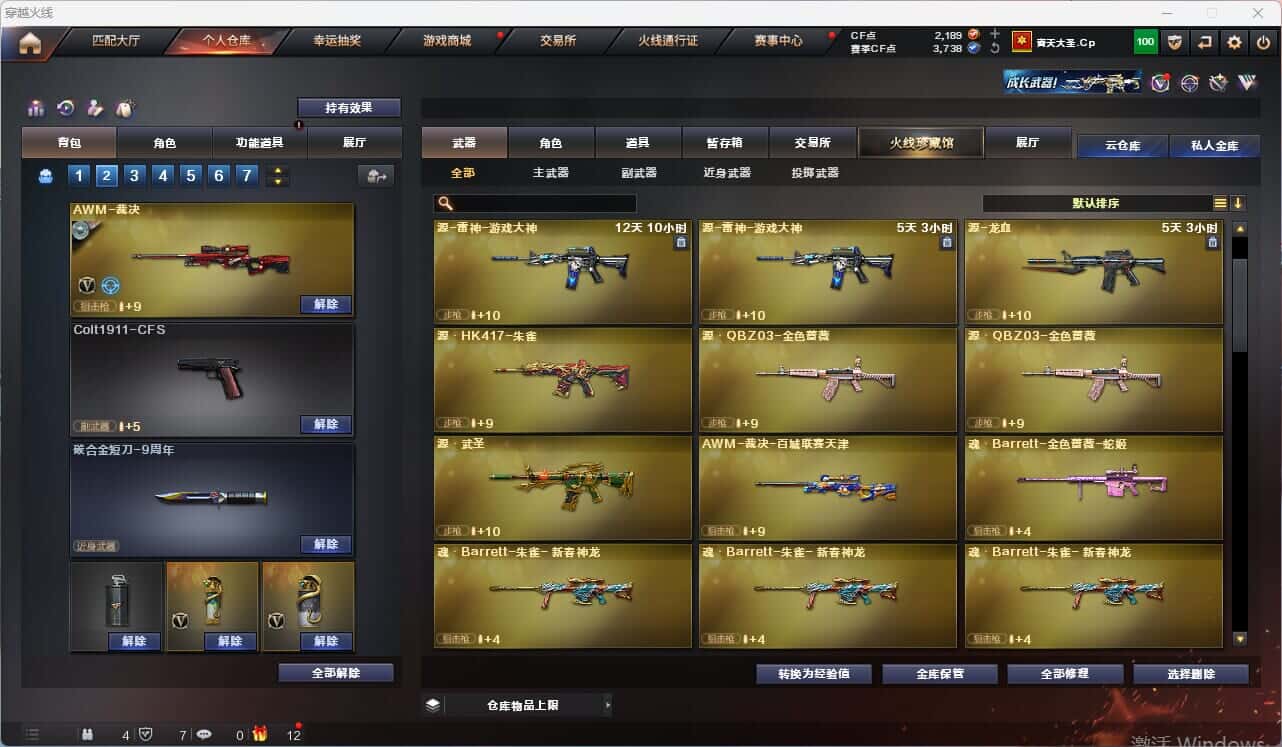 CFQM316427穿越火线账号详情图11 CFQM316427穿越火线账号详情图11