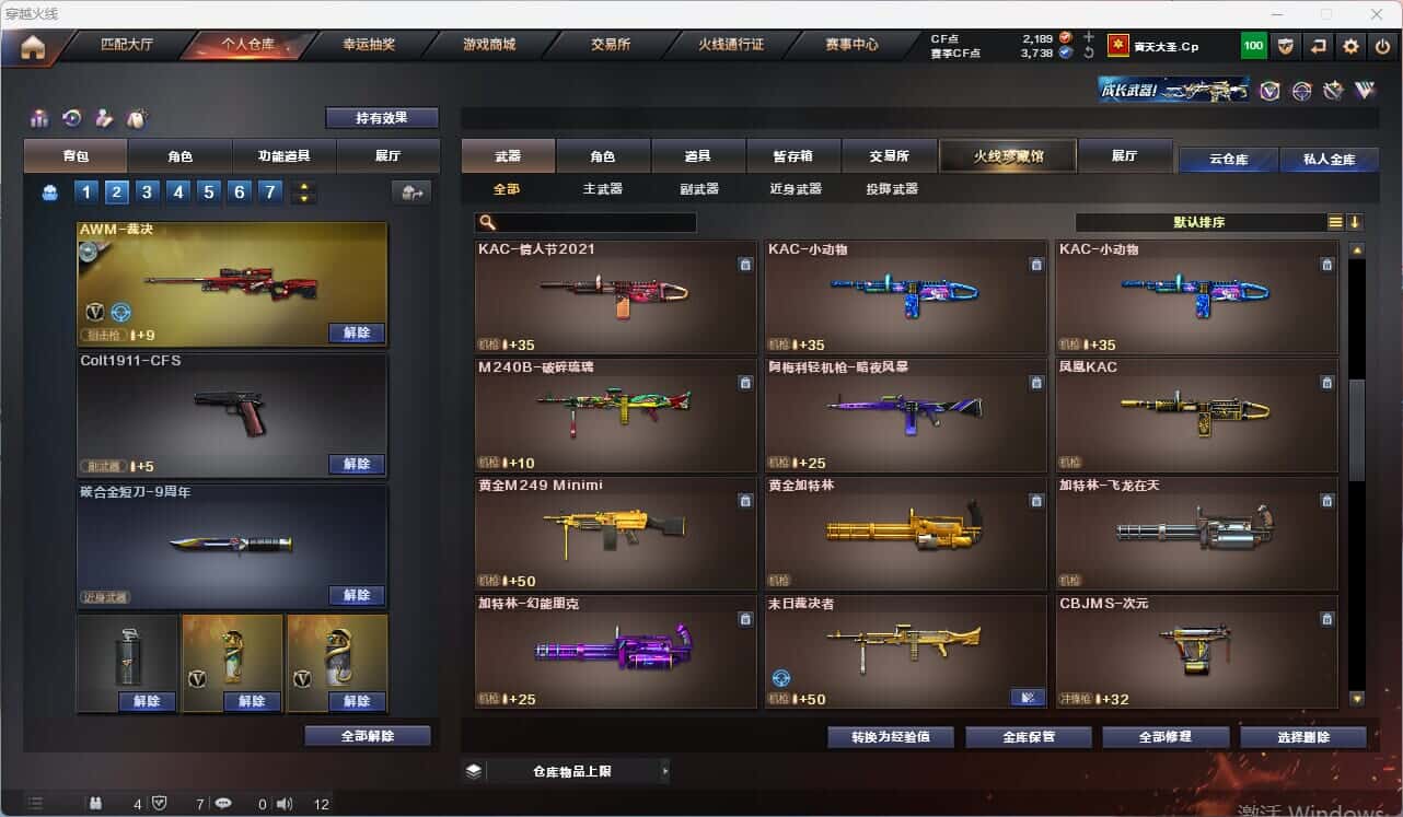 CFQM316427穿越火线账号详情图22 CFQM316427穿越火线账号详情图22