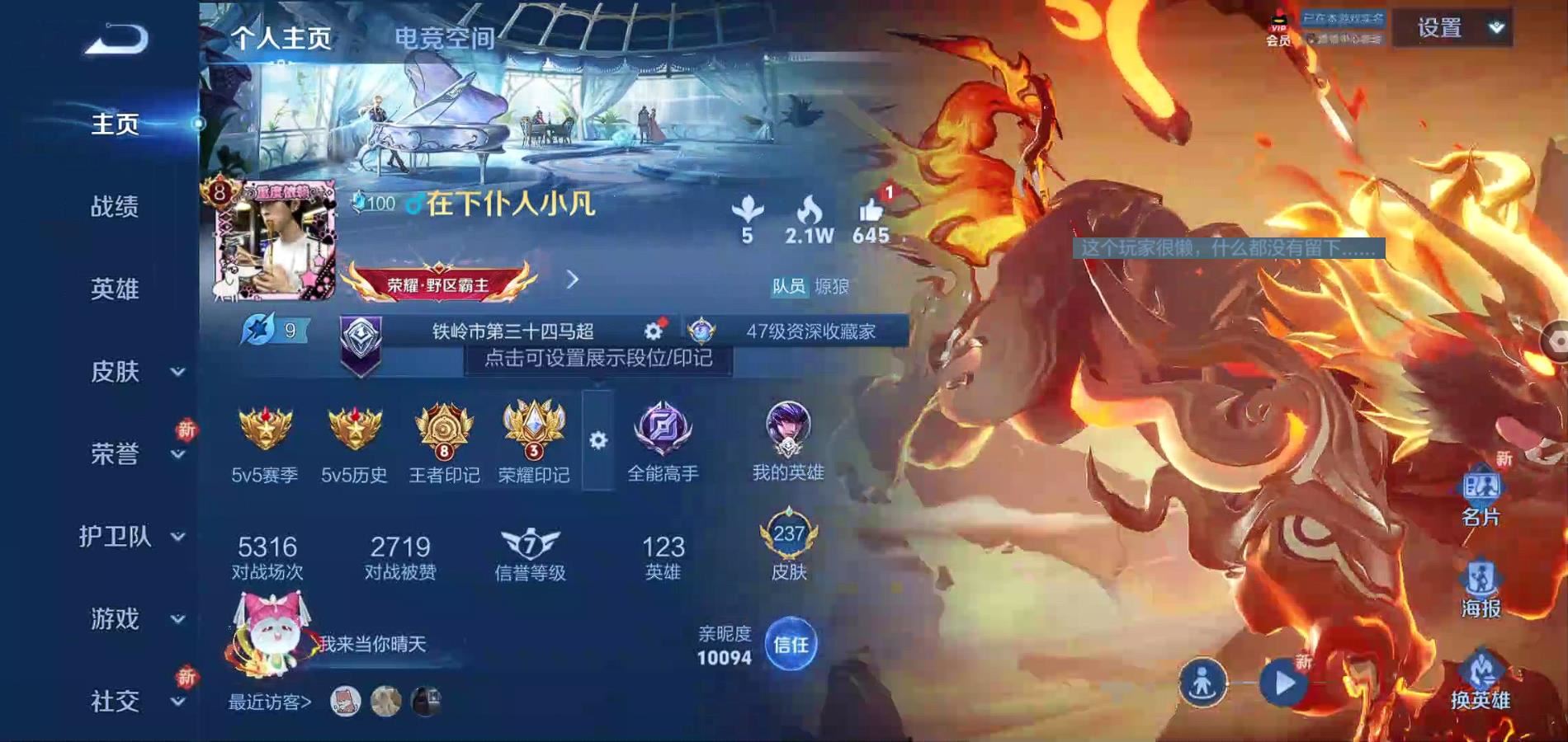 WZQM3173017王者荣耀账号详情图14