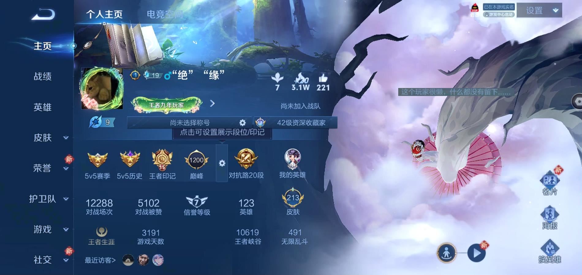 WZQM3174020王者荣耀账号详情图4 WZQM3174020王者荣耀账号详情图4