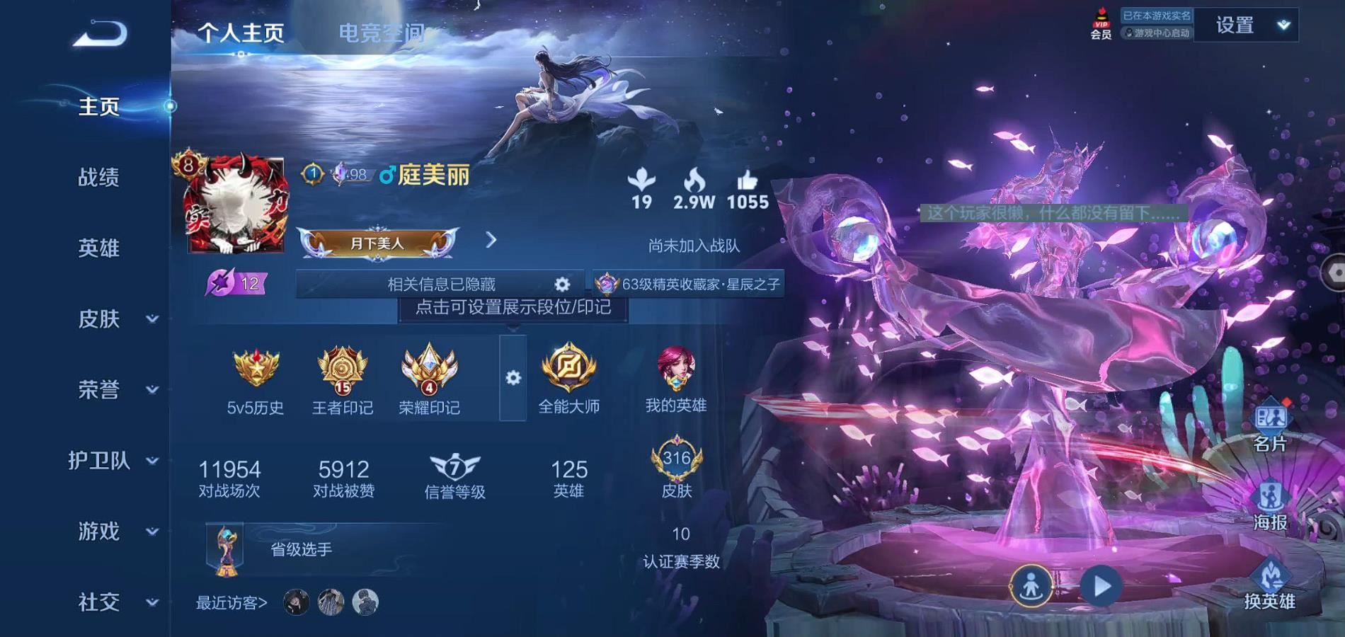 WZQM3175973王者荣耀账号详情图7 WZQM3175973王者荣耀账号详情图7