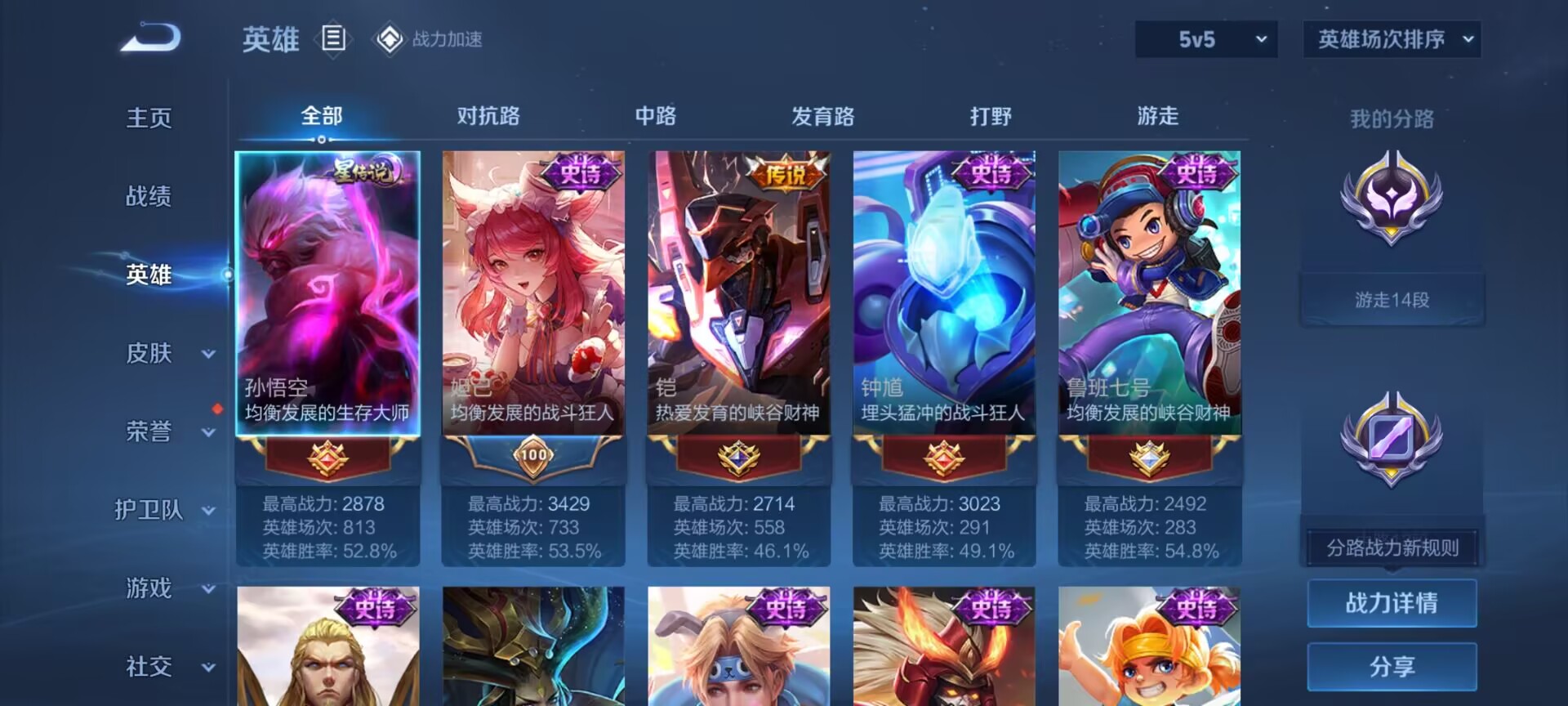 WZDN3176382王者荣耀账号详情图6