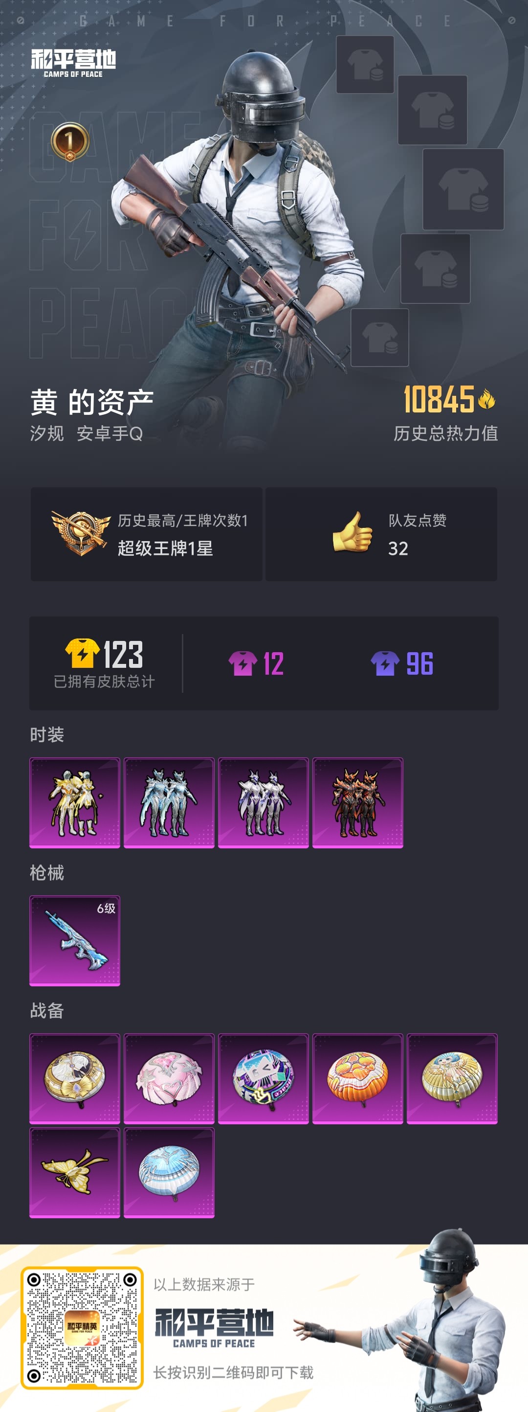 HPDN3270671和平精英账号详情图3 HPDN3270671和平精英账号详情图3