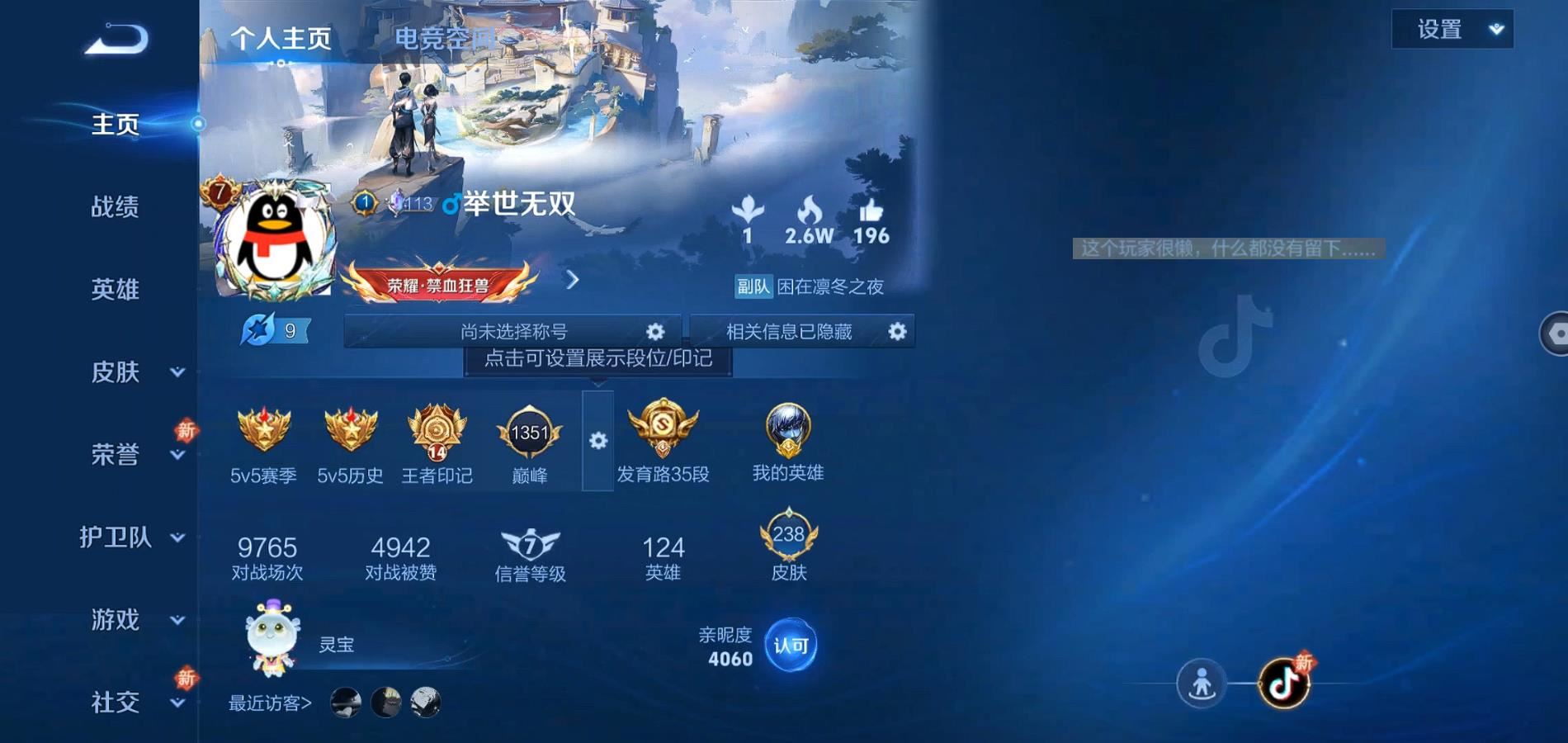 WZQM3177042王者荣耀账号详情图3 WZQM3177042王者荣耀账号详情图3