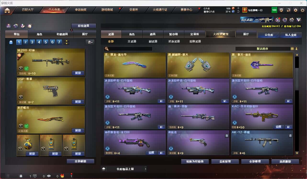 CFQM317382穿越火线账号详情图29