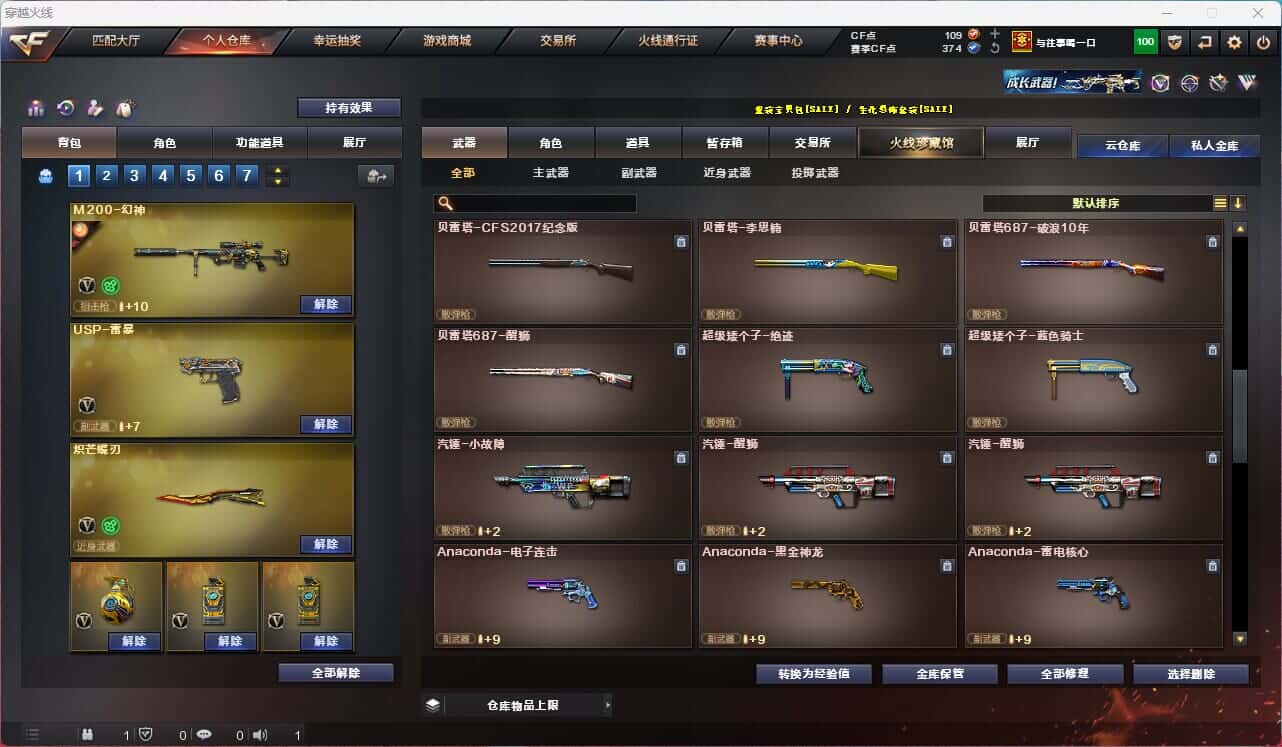 CFQM317382穿越火线账号详情图36