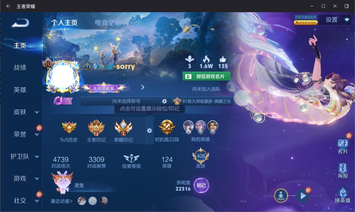 WZQM3178597王者荣耀账号详情图2 WZQM3178597王者荣耀账号详情图2