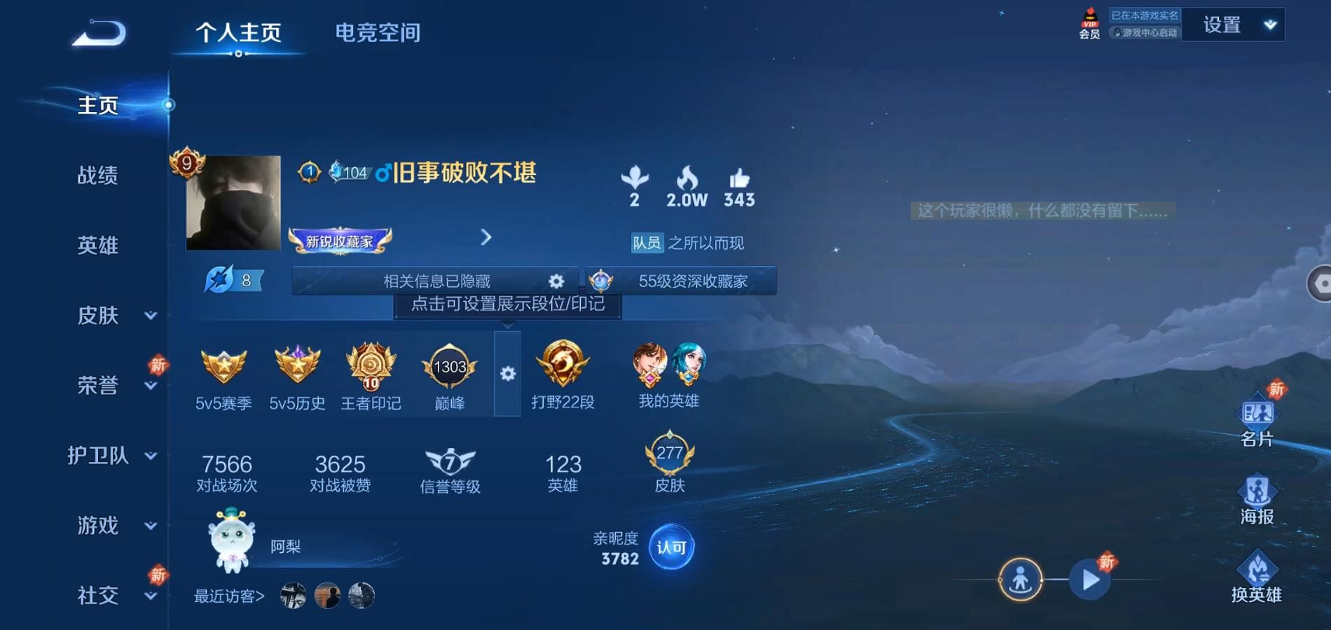 WZQM3179856王者荣耀账号详情图2 WZQM3179856王者荣耀账号详情图2