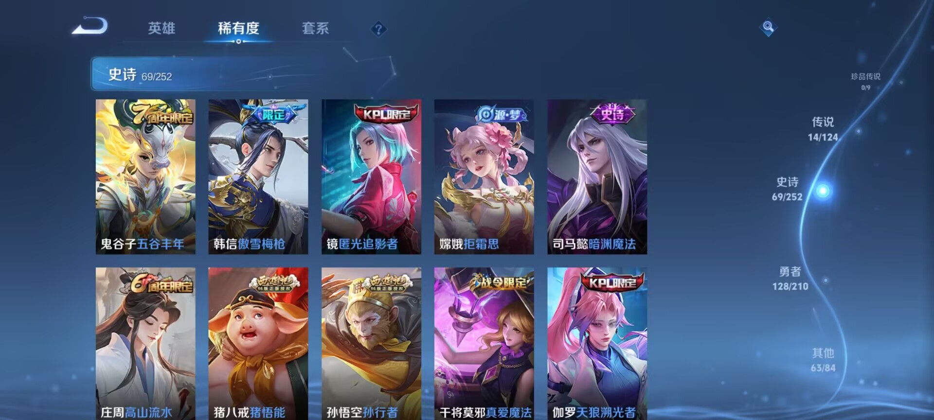 WZDN3180039王者荣耀账号详情图4