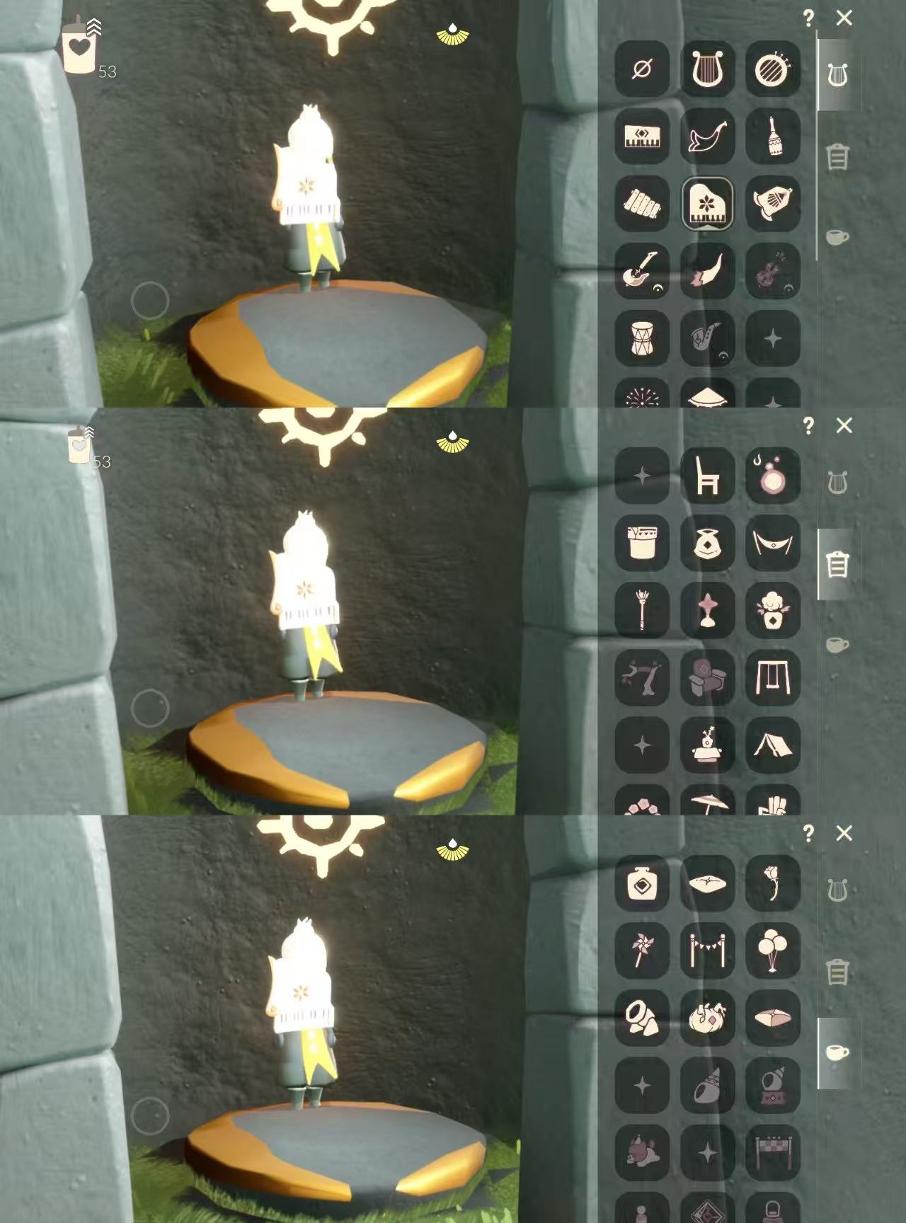 光遇账号iOS官服CFT-030600311 光遇安卓手机
季节已毕业：王子 风行 表演 
完成地图：雨林 霞谷
珍稀物品:  玫瑰 双边羽毛 白枭
礼包： 绊爱套 贝壳发饰 兔子头饰 王子围巾 秋千 双人茶桌