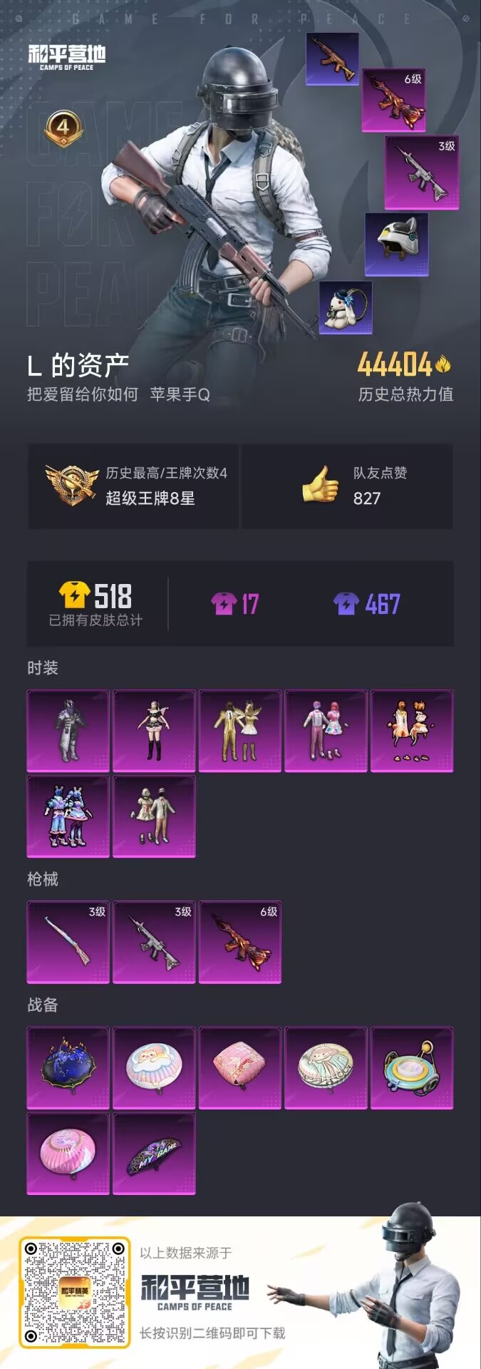 HPDN3275233和平精英账号详情图3 HPDN3275233和平精英账号详情图3