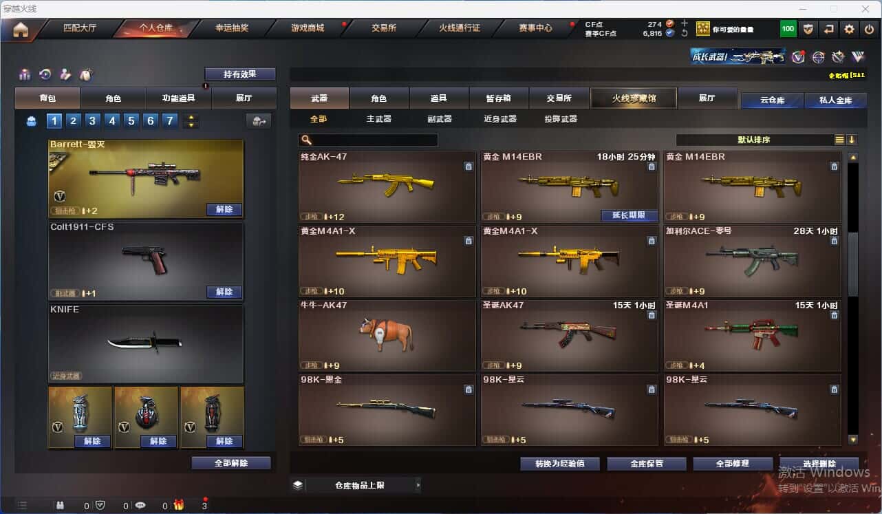 CFQM318159穿越火线账号详情图17