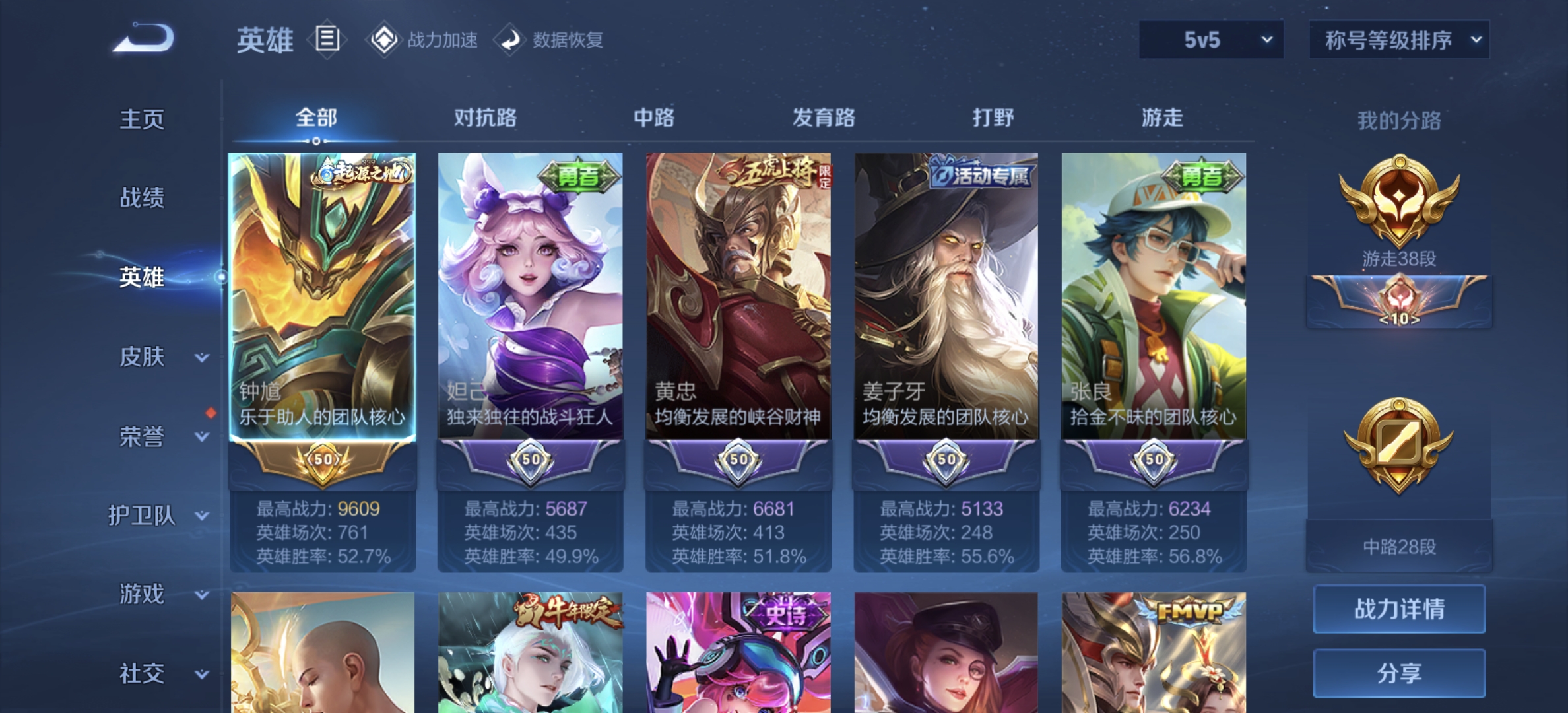 WZDN3183350王者荣耀账号详情图6