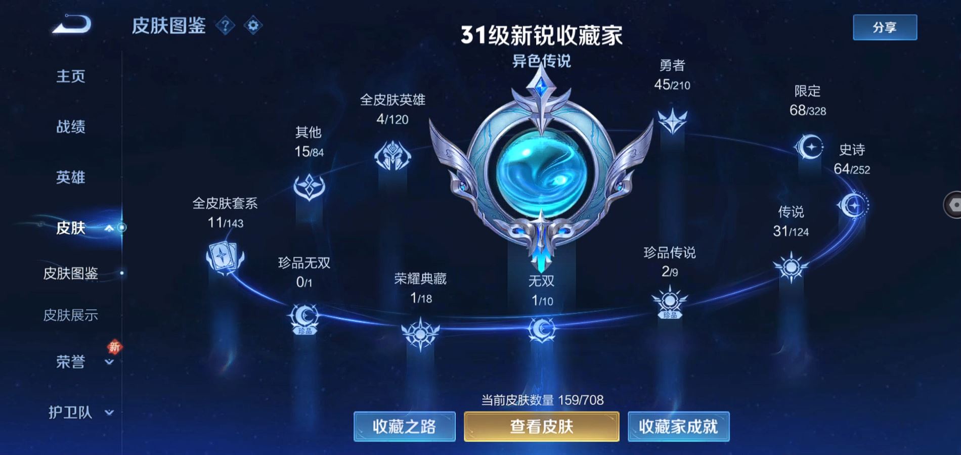 WZQM3184948王者荣耀账号详情图4