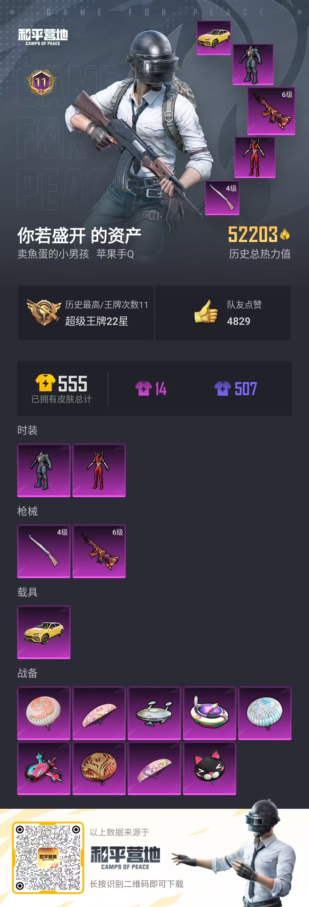 HPCU3282085和平精英账号详情图11 HPCU3282085和平精英账号详情图11
