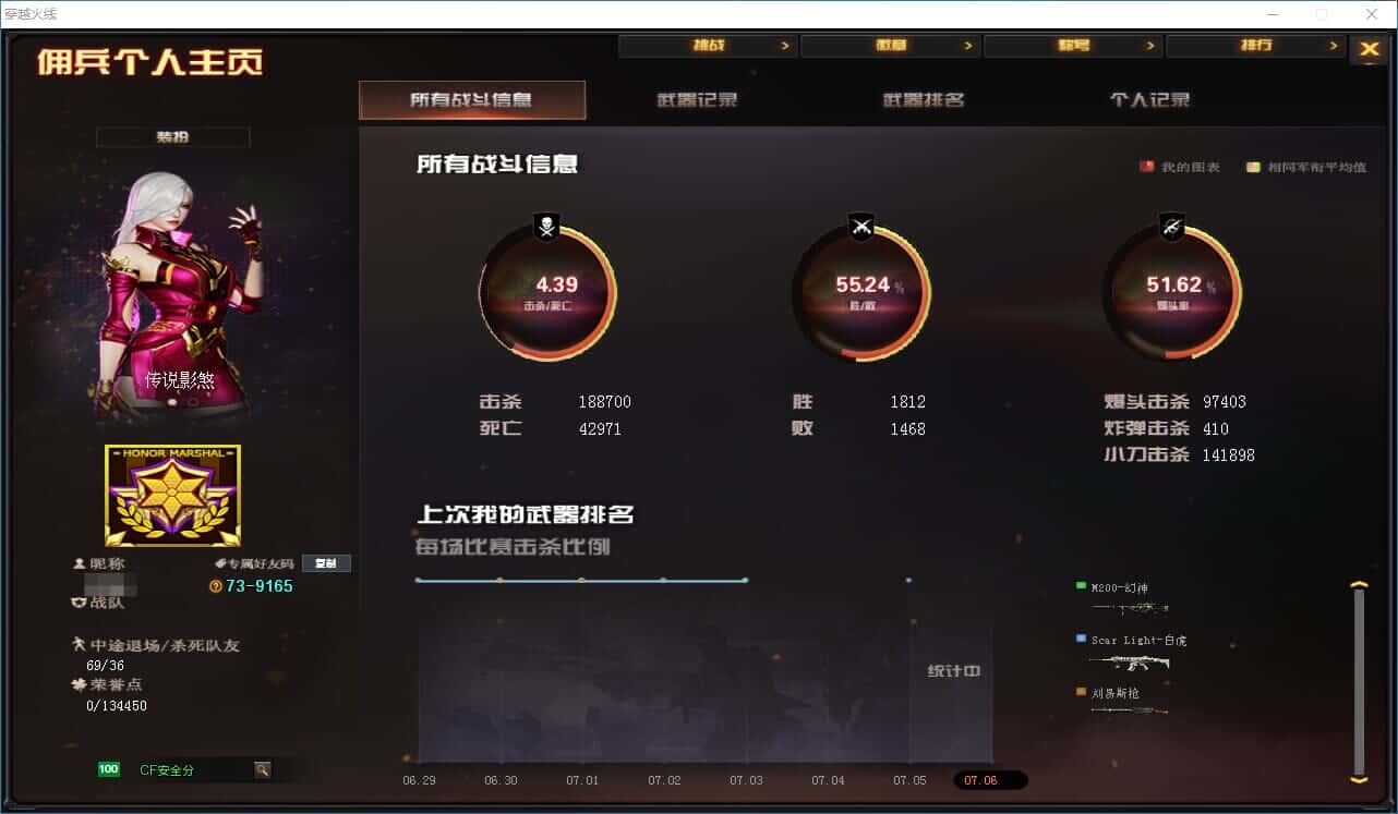 CFQM319175穿越火线账号详情图48 CFQM319175穿越火线账号详情图48