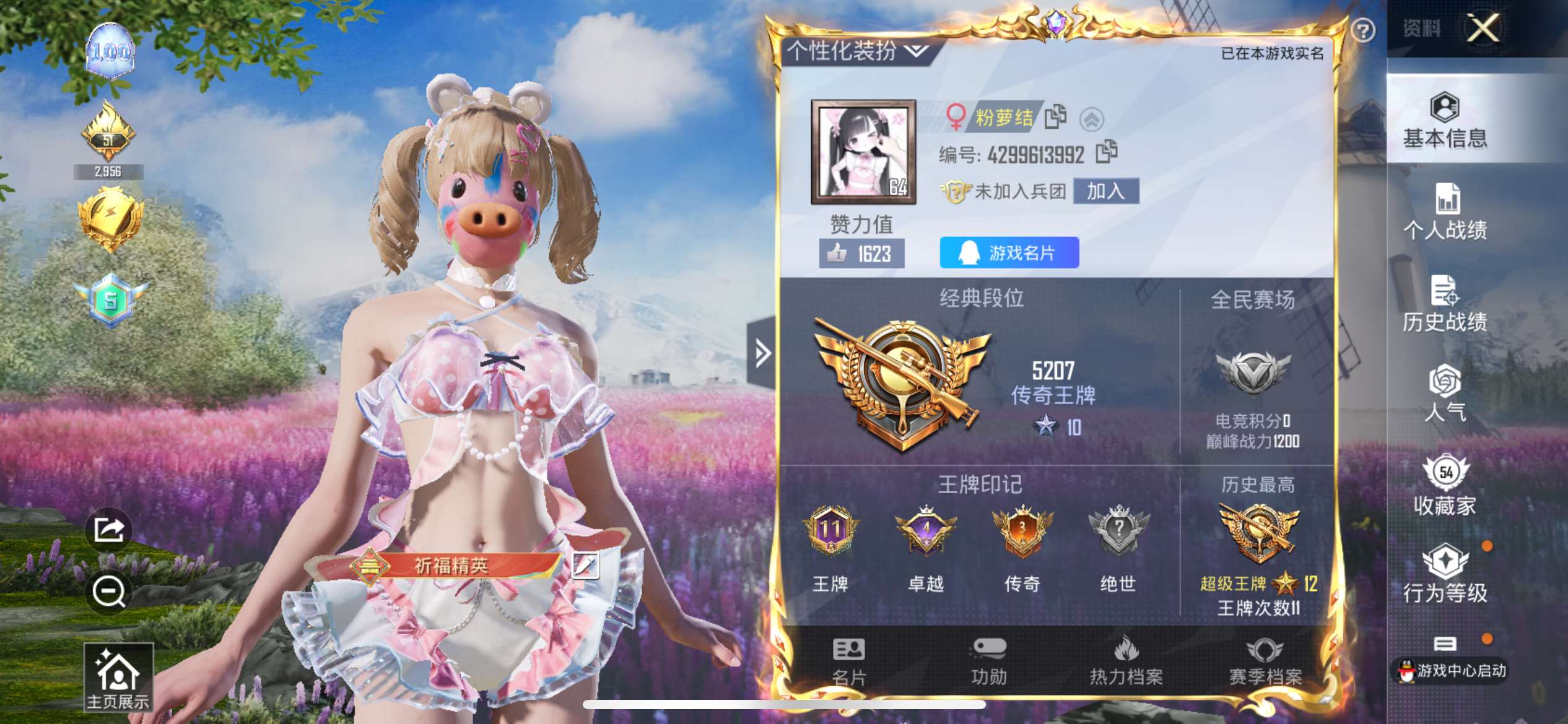 HPQM3280268和平精英账号详情图2 HPQM3280268和平精英账号详情图2