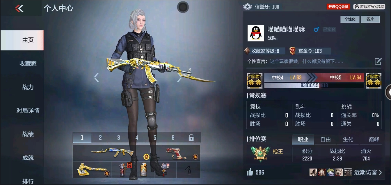 CFMYYH346952枪战王者账号详情图10