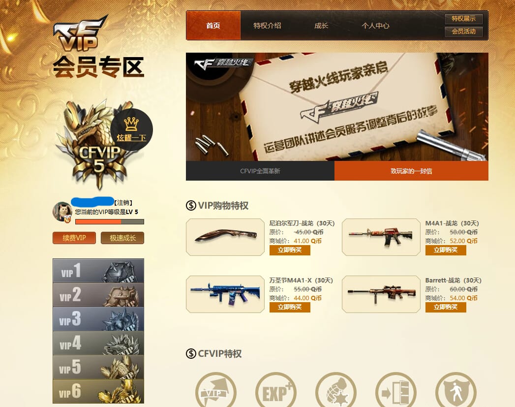 CFQM319301穿越火线账号详情图27