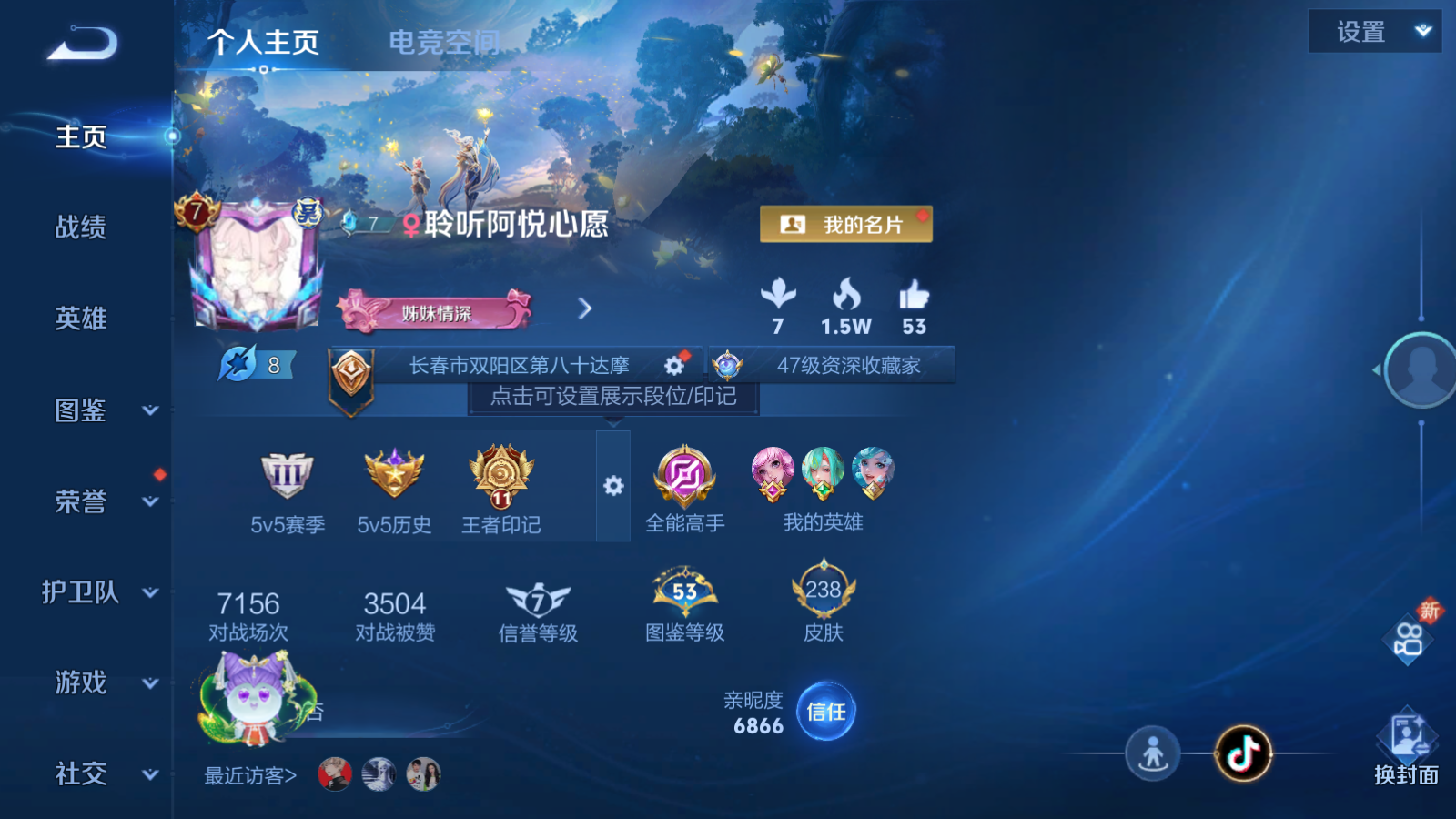 WZQM3192664王者荣耀账号详情图4 WZQM3192664王者荣耀账号详情图4