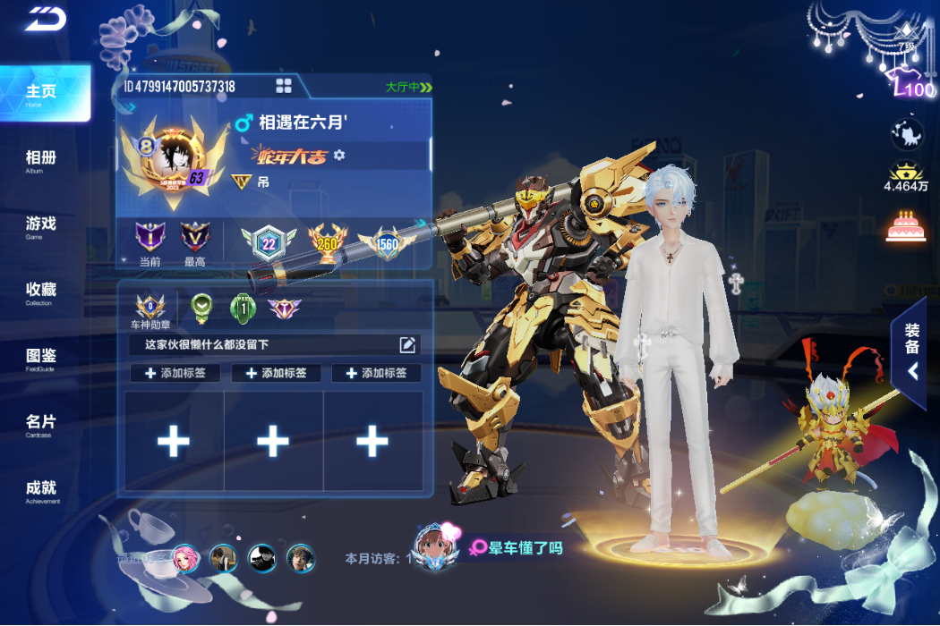 FCSCMW33675QQ飞车手游账号详情图4