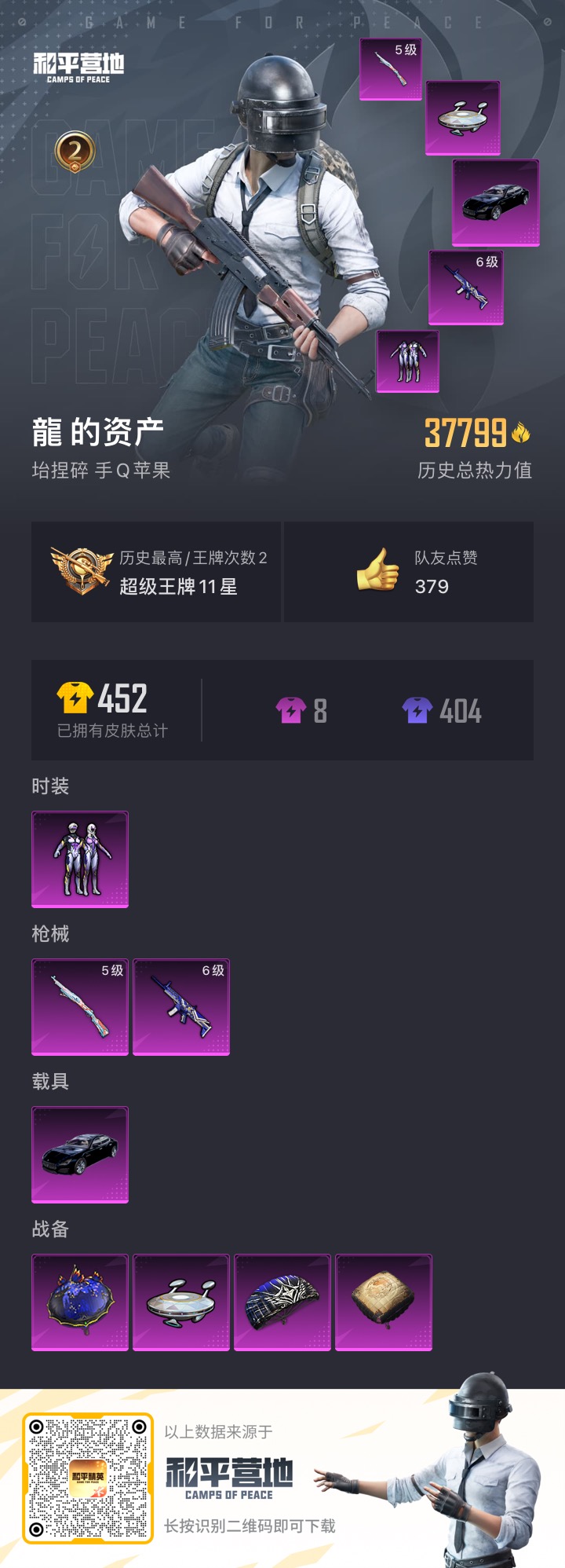 HPDN3281505和平精英账号详情图4 HPDN3281505和平精英账号详情图4