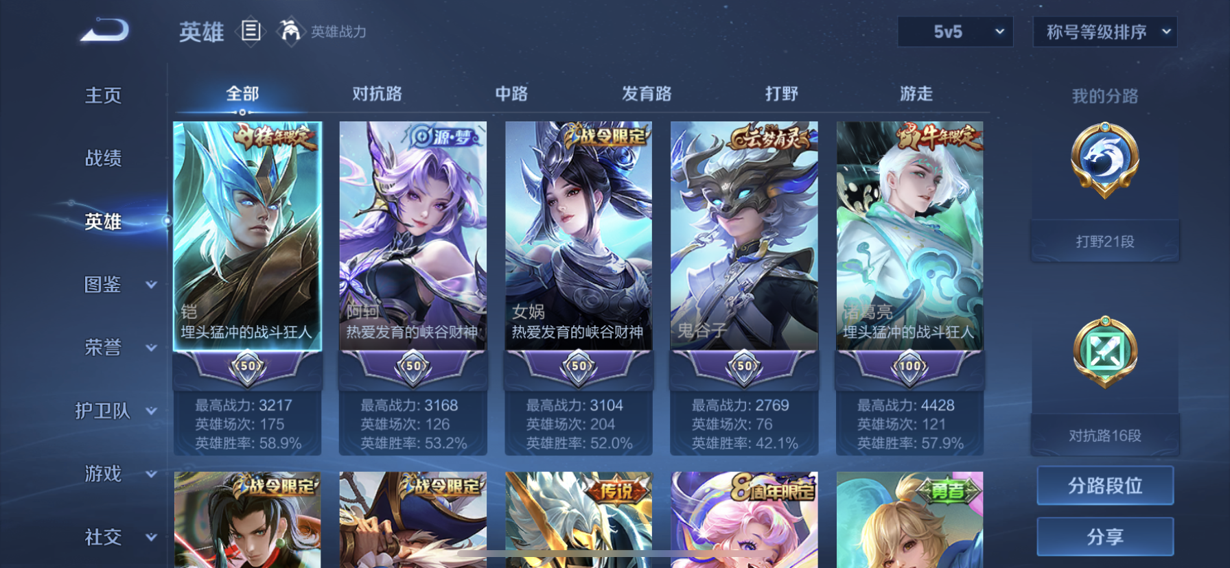 WZDN3196422王者荣耀账号详情图8