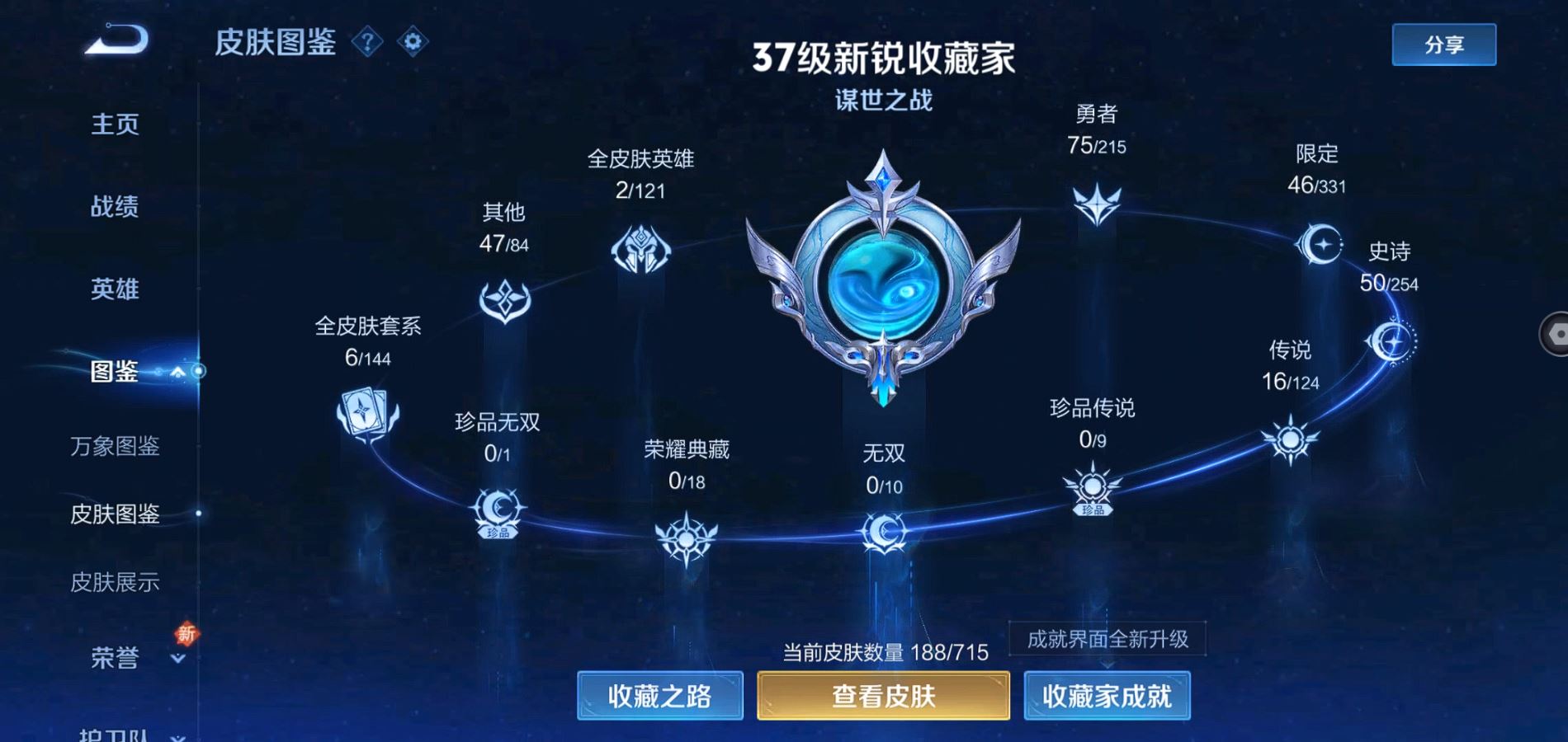 WZHJJ3218034王者荣耀账号详情图4