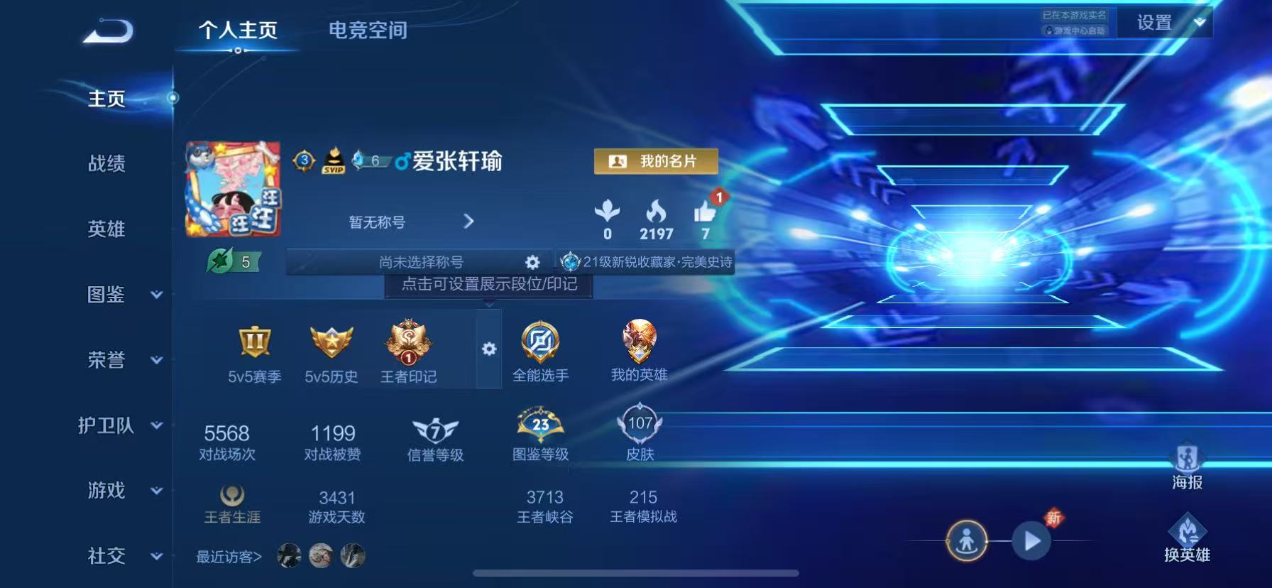 WZHJJ3207646王者荣耀账号详情图2