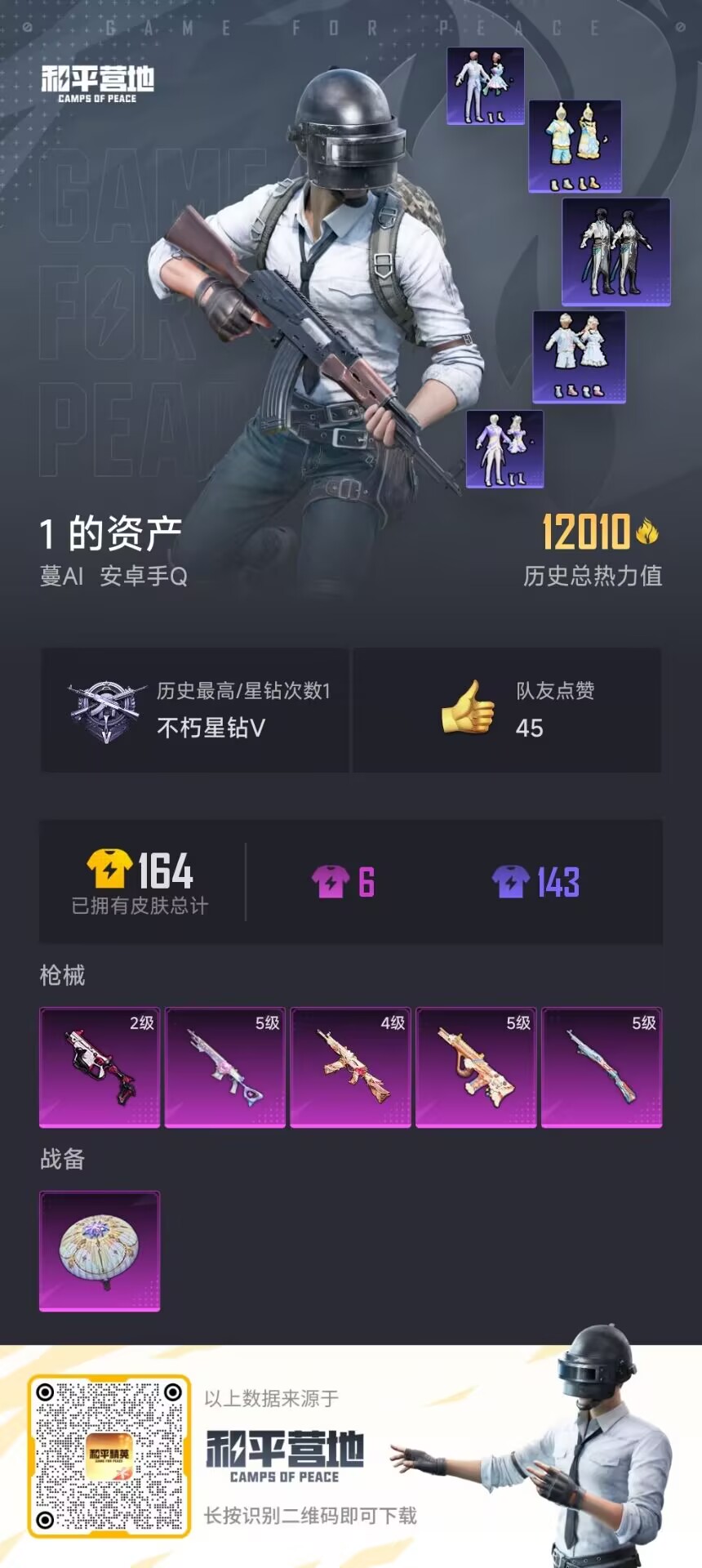 HPDN3282484和平精英账号详情图3